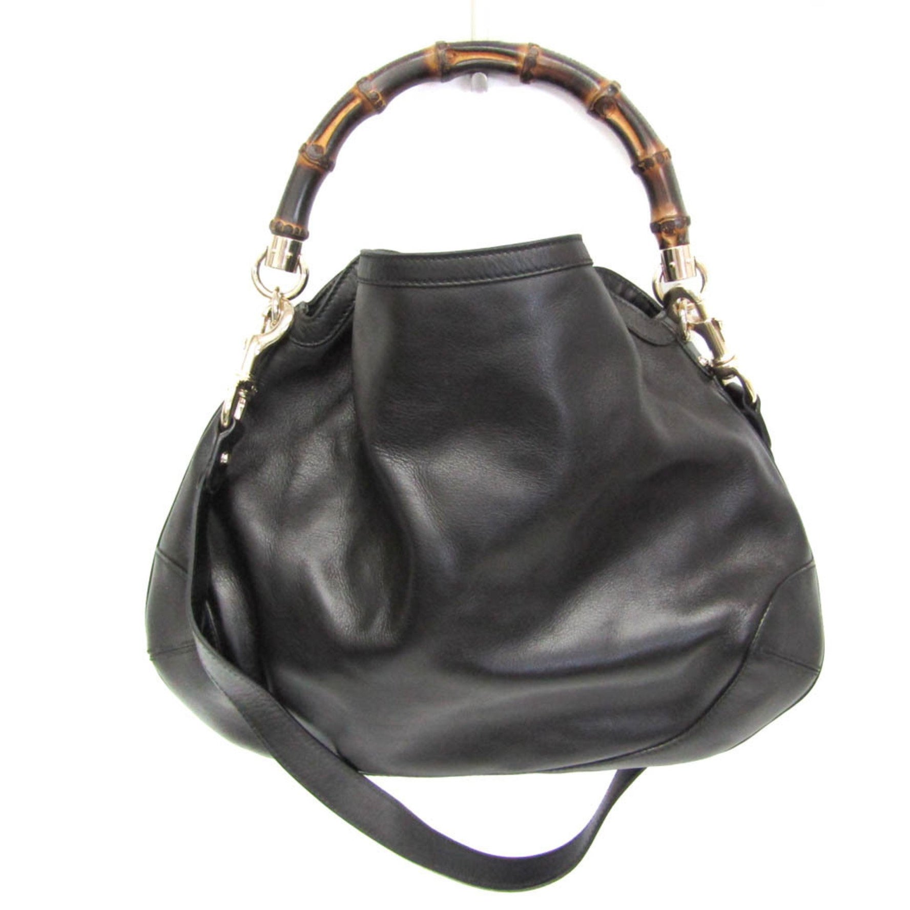 Gucci Bamboo Leather,Bamboo Handbag,Shoulder Bag