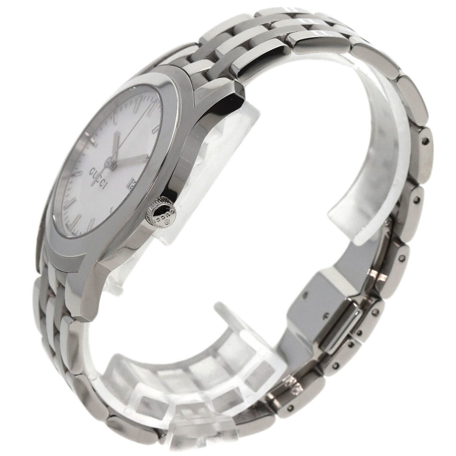 Gucci 5500XL Watch Stainless Steel/SS Men's GUCCI