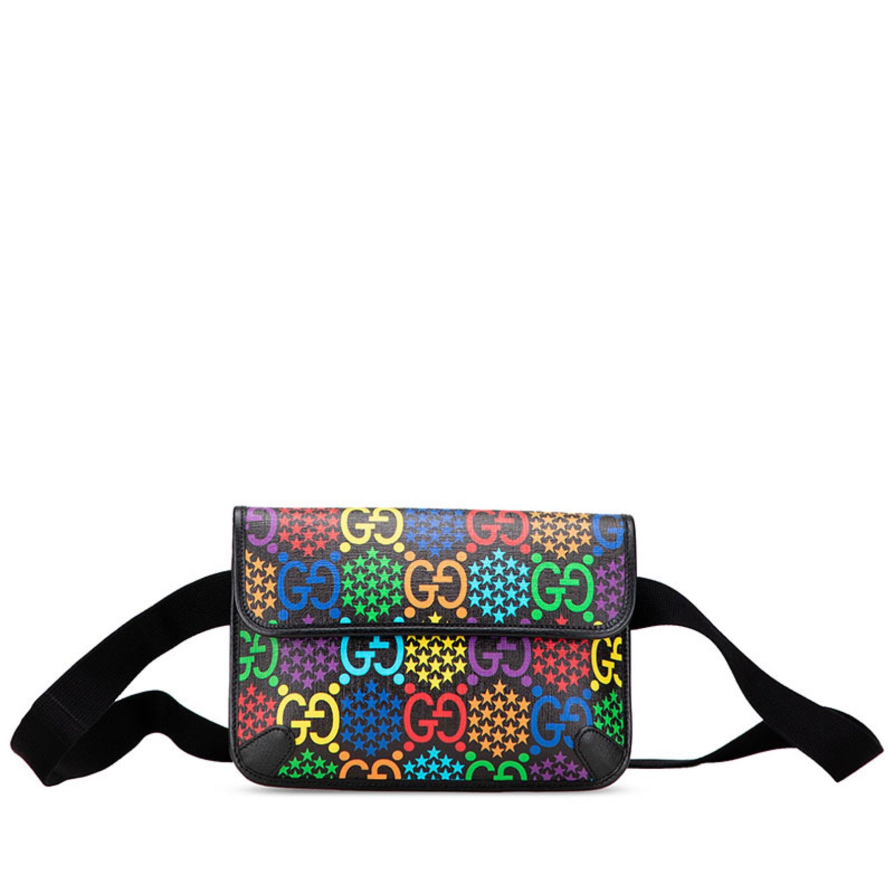 Gucci GG Psychedelic Body Bag/Waist Bag Multicolor Leather