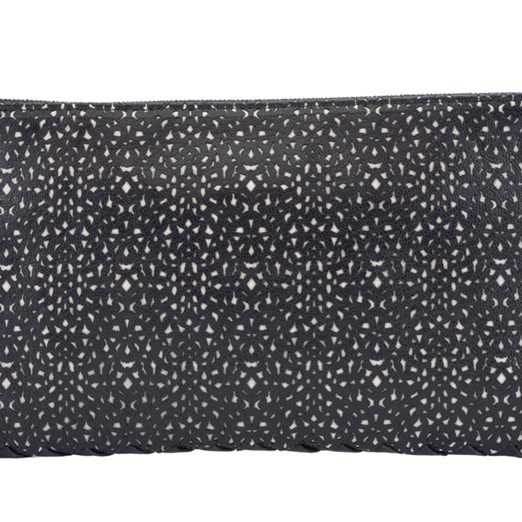 Bottega Veneta Flat Pouch Clutch Bag Second Leather BOTTEGA VENETA