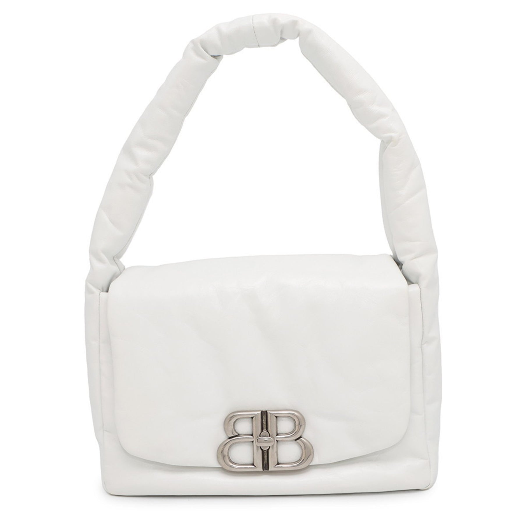 Balenciaga Shoulder Bag Monaco Leather BALENCIAGA White