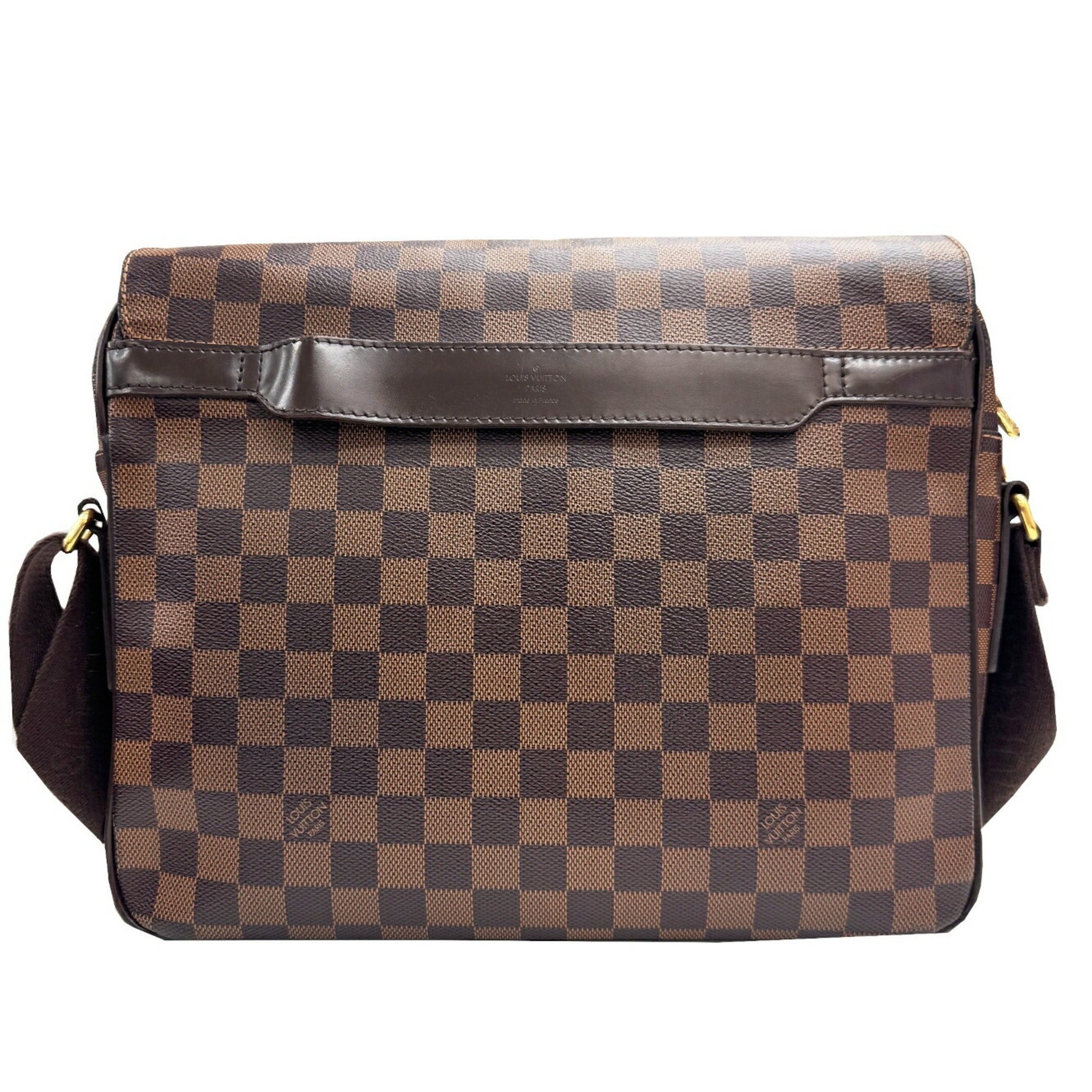 LOUIS VUITTON Louis Vuitton Shelton MM Damier Shoulder Bag in Canvas