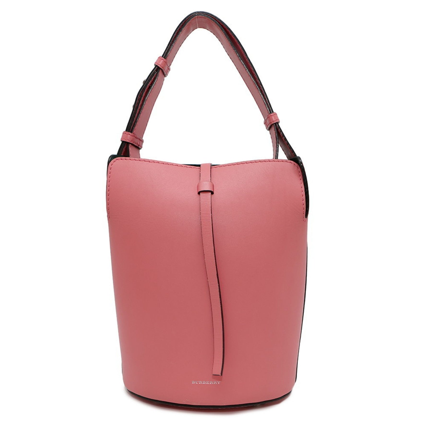 Burberry handbag bucket leather bag