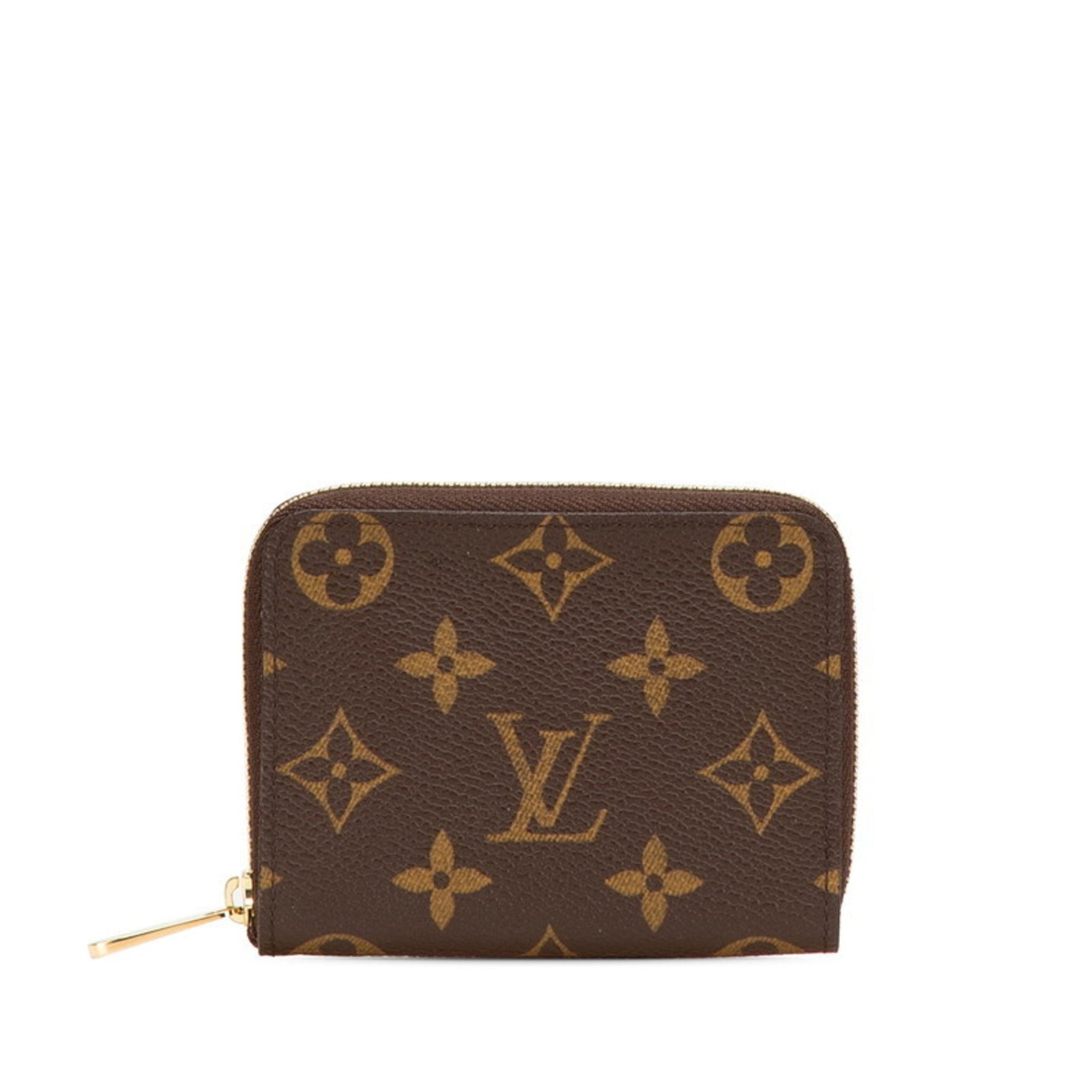 Louis Vuitton Monogram Zippy Coin Purse Leather