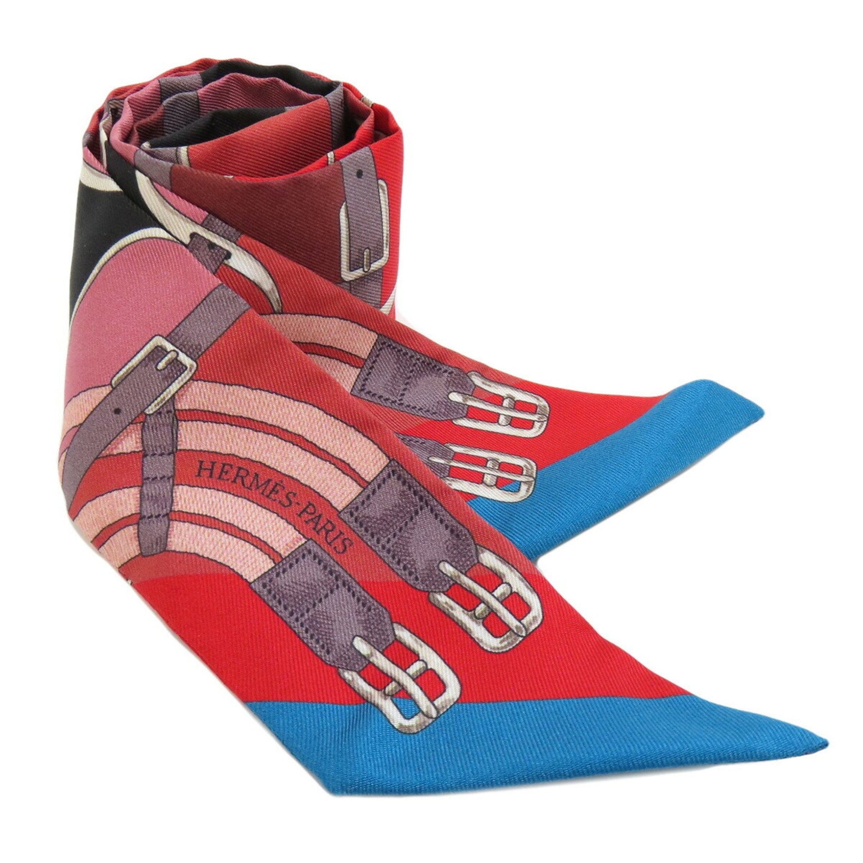 Hermes Twilly Scarf Silk Women's HERMES