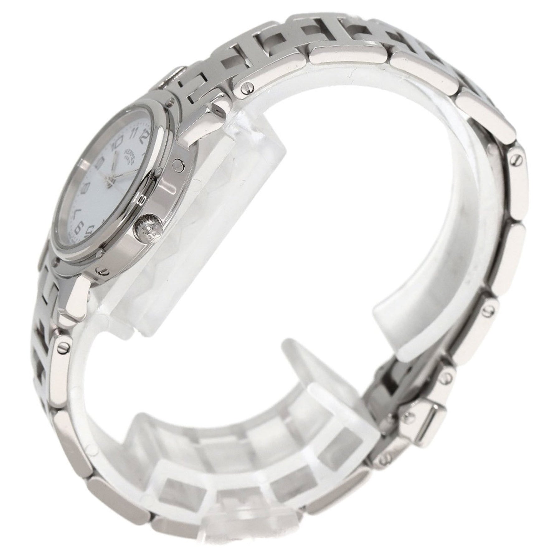 Hermès Clipper Watch in Stainless Steel/SS