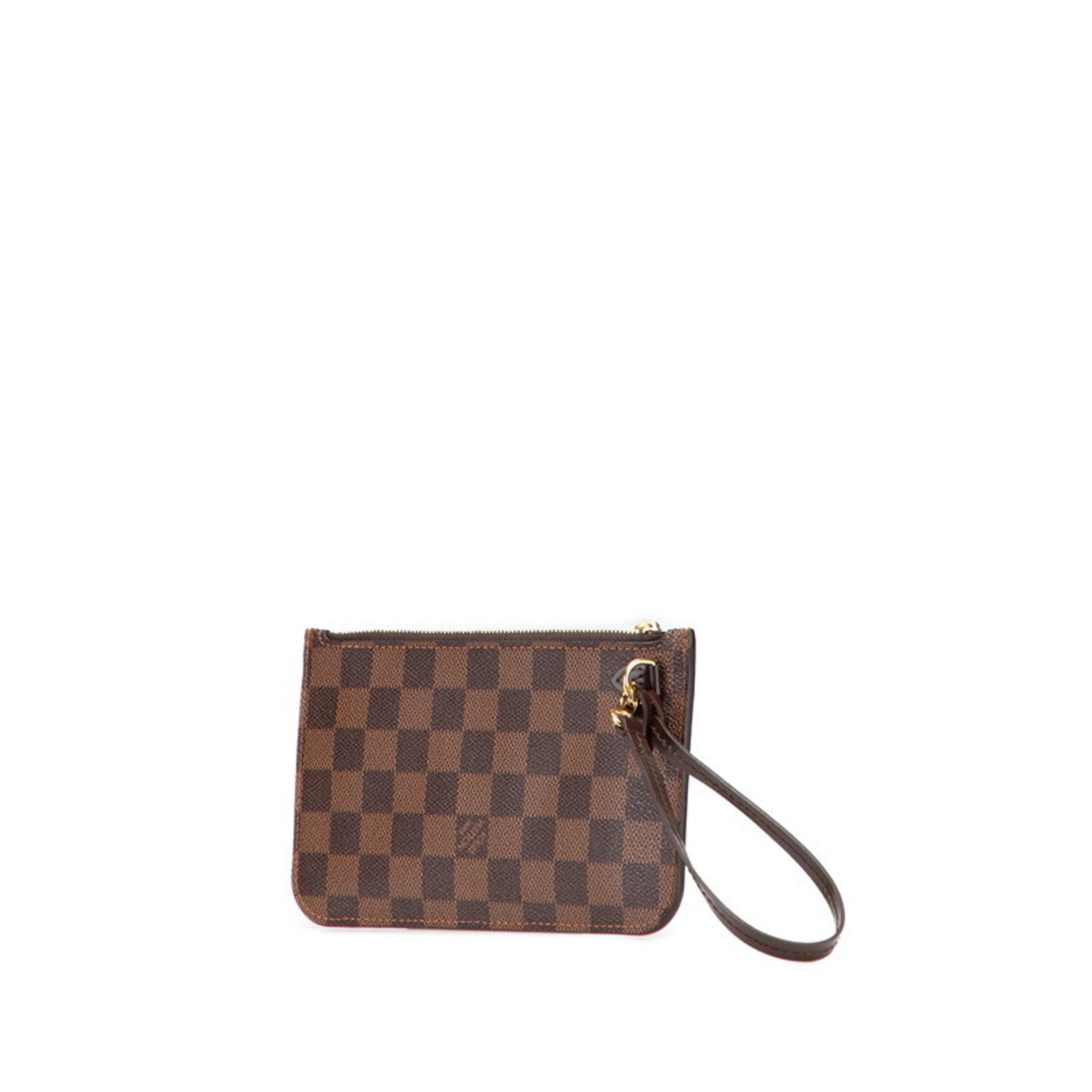 Louis Vuitton Damier Neverfull Attached Pouch Leather LOUIS VUITTON