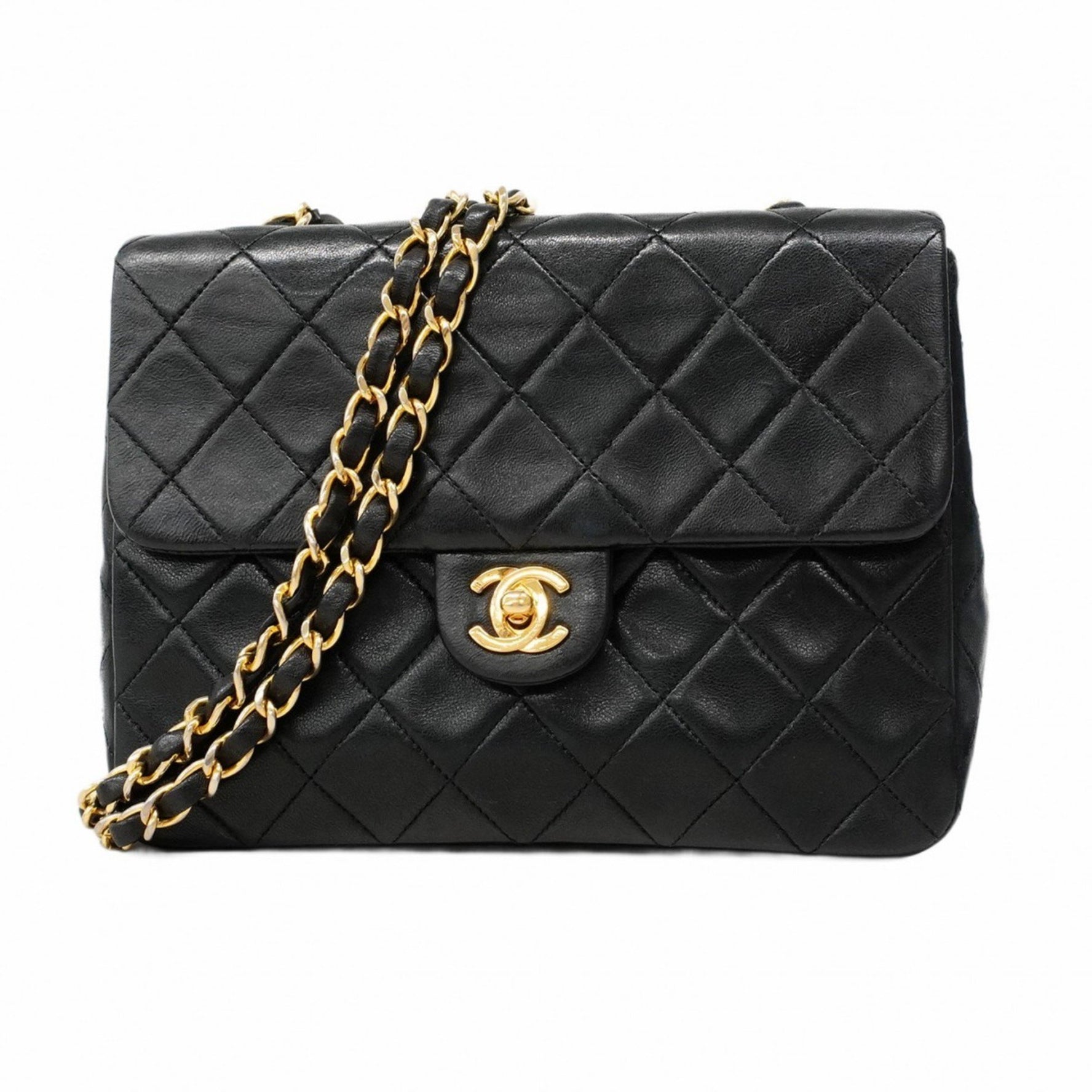 Chanel Matelasse Shoulder Bag with Chain Bag, Lambskin