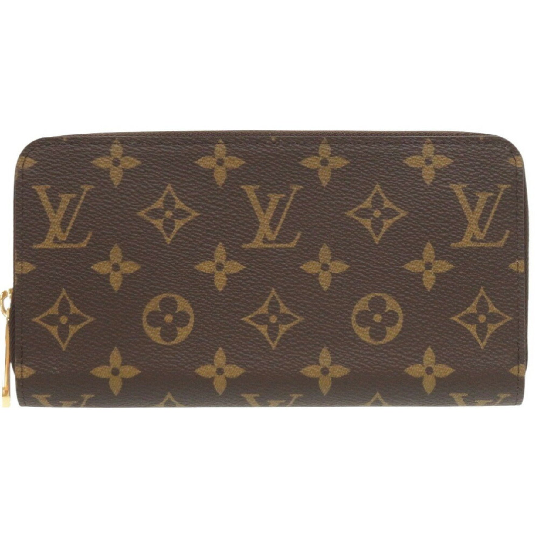 Unused Louis Vuitton Round Zippy Wallet Monogram M42616 Long LV 0017LOUIS VUITTON