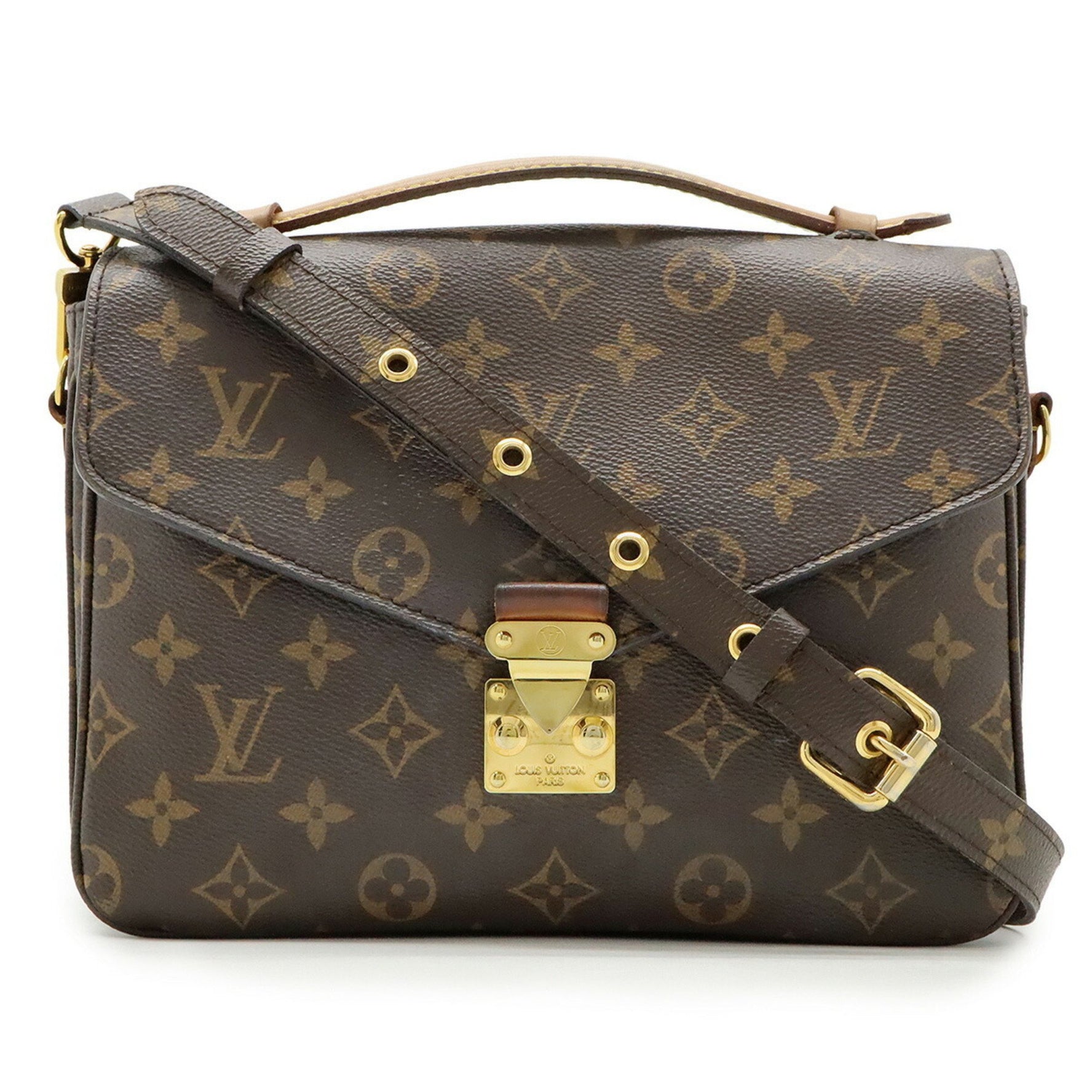 LOUIS VUITTON Monogram Metis MM Pochette, Handbag, Shoulder Bag, Clutch