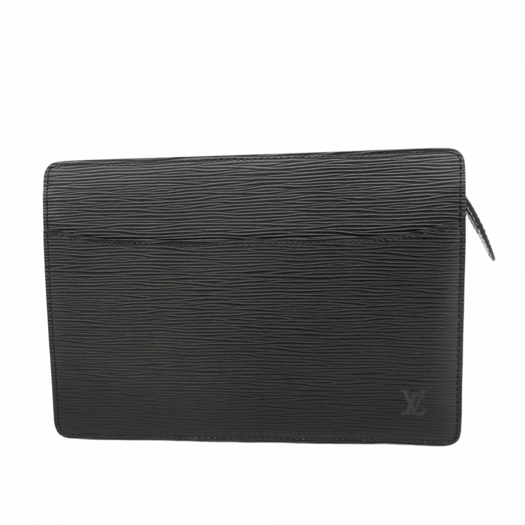Louis Vuitton Epi Pochette Homme Clutch Bag M52522 Noir Men's