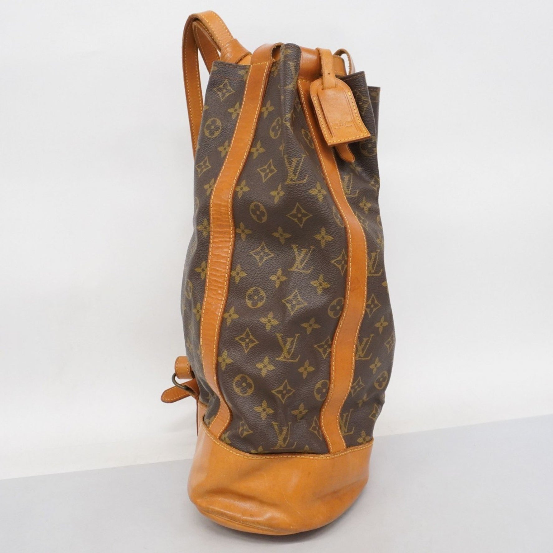 Louis Vuitton Monogram Randonne GM Shoulder Bag M42244 Brown Women's