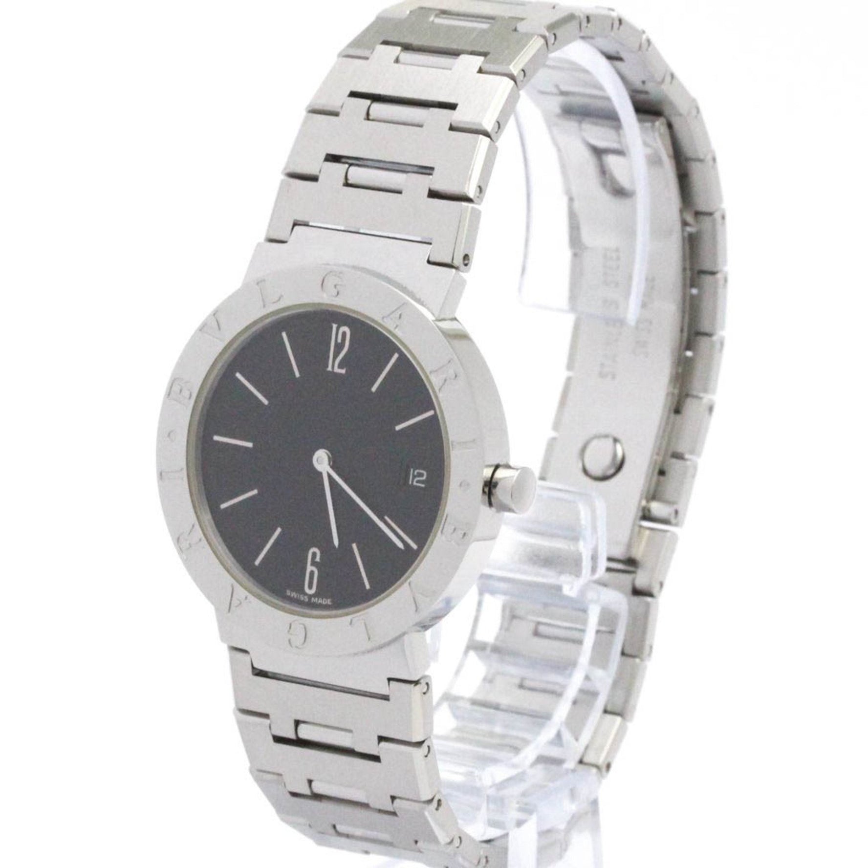 BVLGARI BVLGARI-BVLGARI Steel Quartz Watch Polished