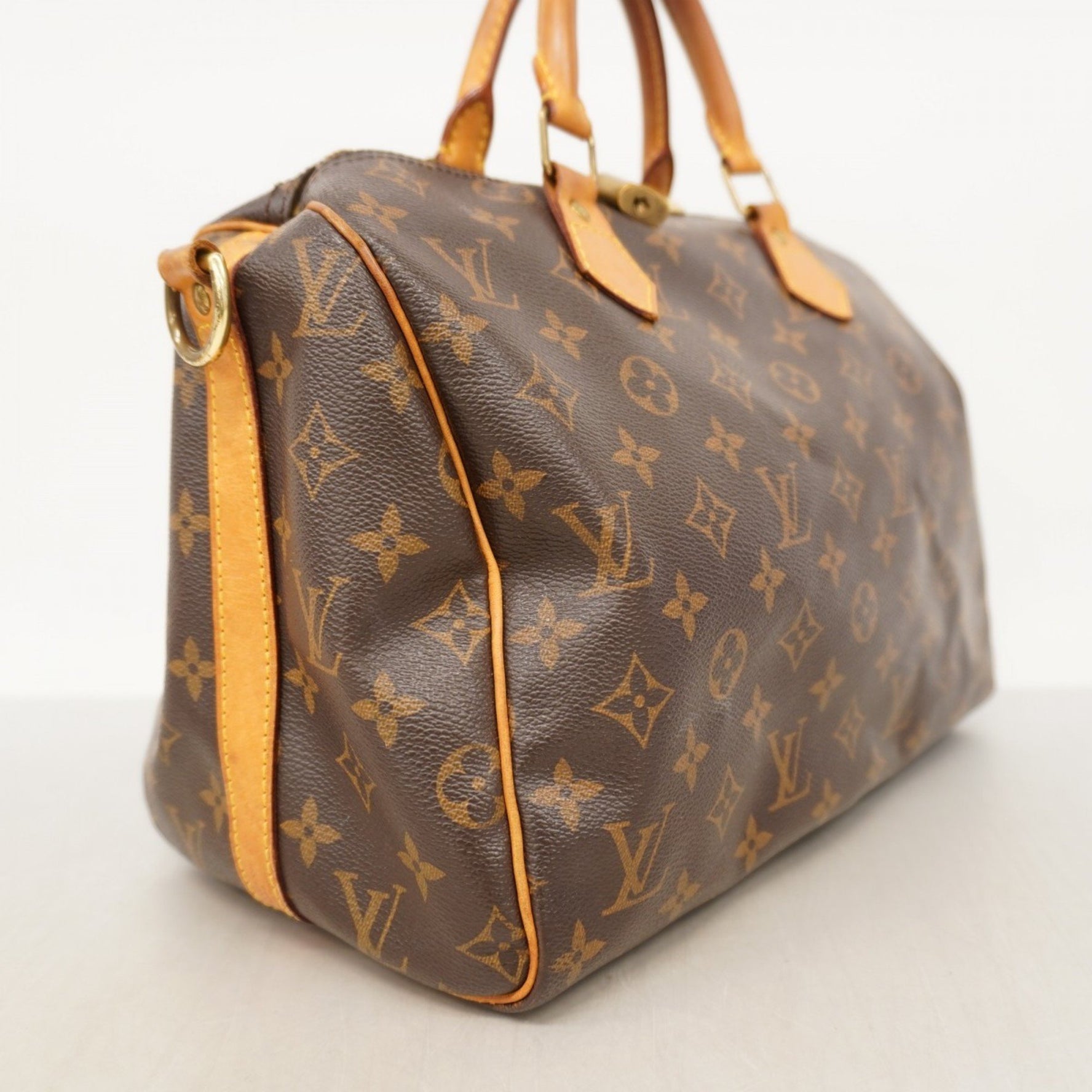 Louis Vuitton Monogram Speedy Bandouliere 30 Handbag Bag