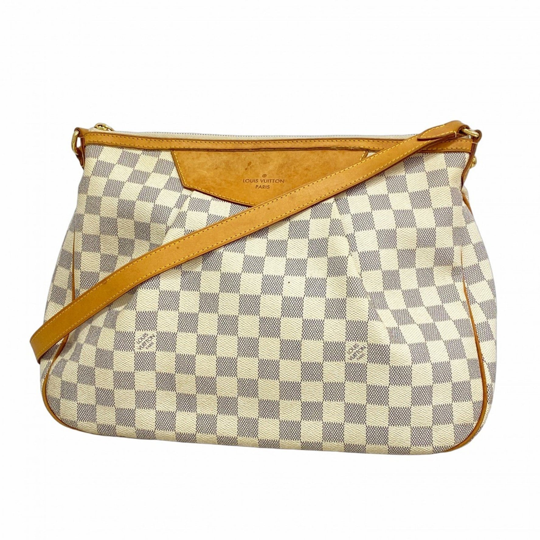 Louis Vuitton Damier Azur Siracusa MM Shoulder Bag