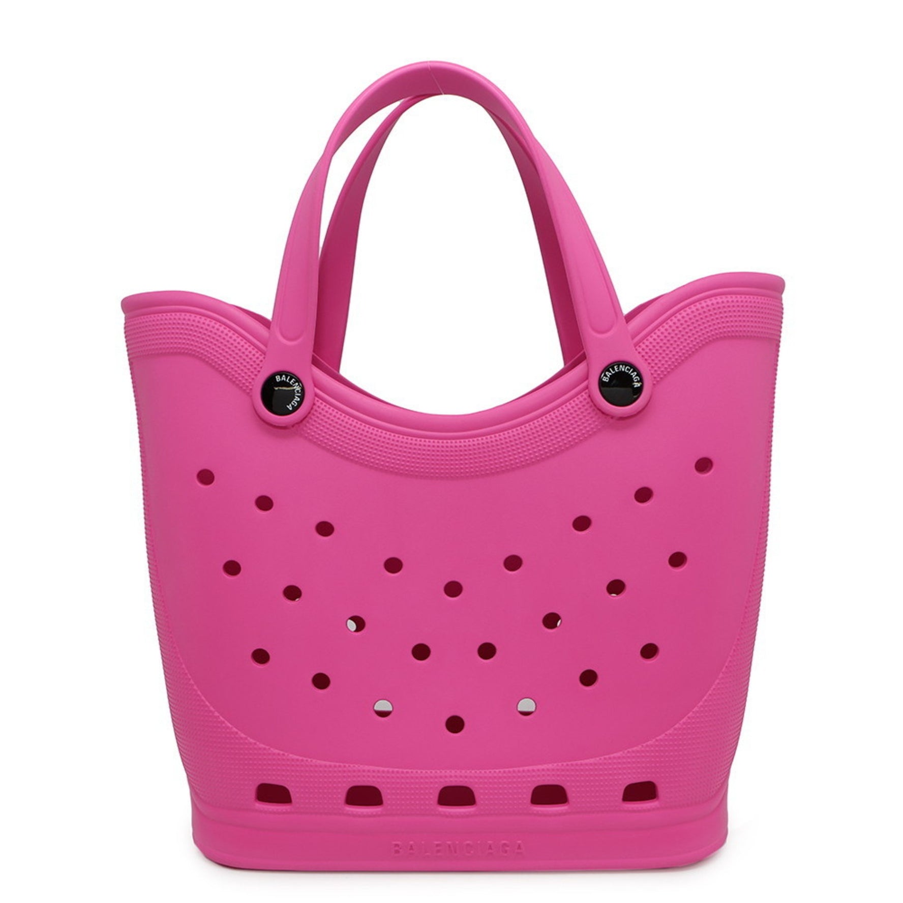 Balenciaga Tote Bag Crocs Collaboration Large Rubber BALENCIAGA CROCS