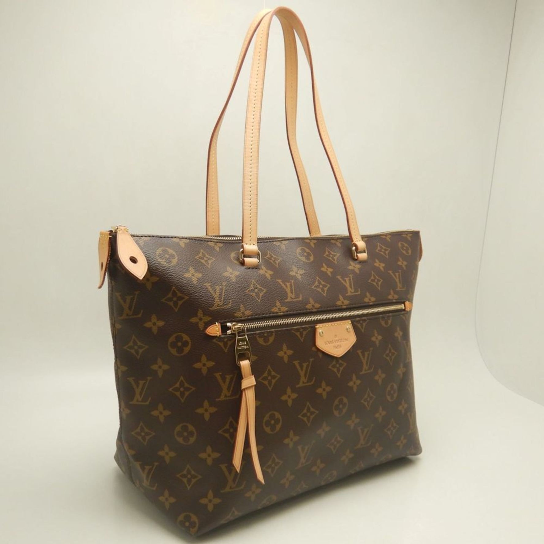 LOUIS VUITTON Monogram Iena MM M42267 Tote Bag, Brown, Women's,