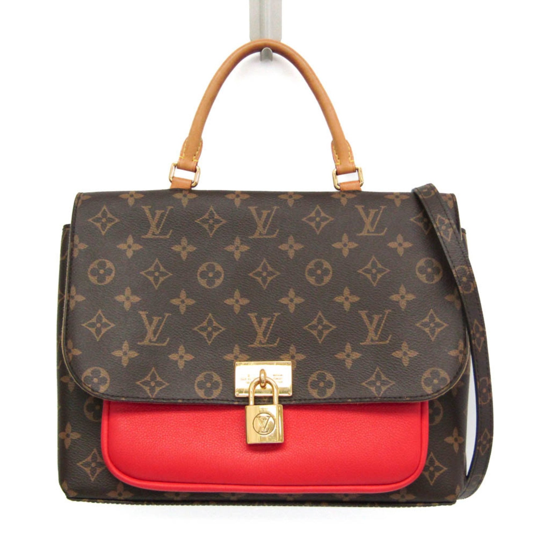 Louis Vuitton Monogram Marignan Handbag,Shoulder Bag Coquelicots,Monogram