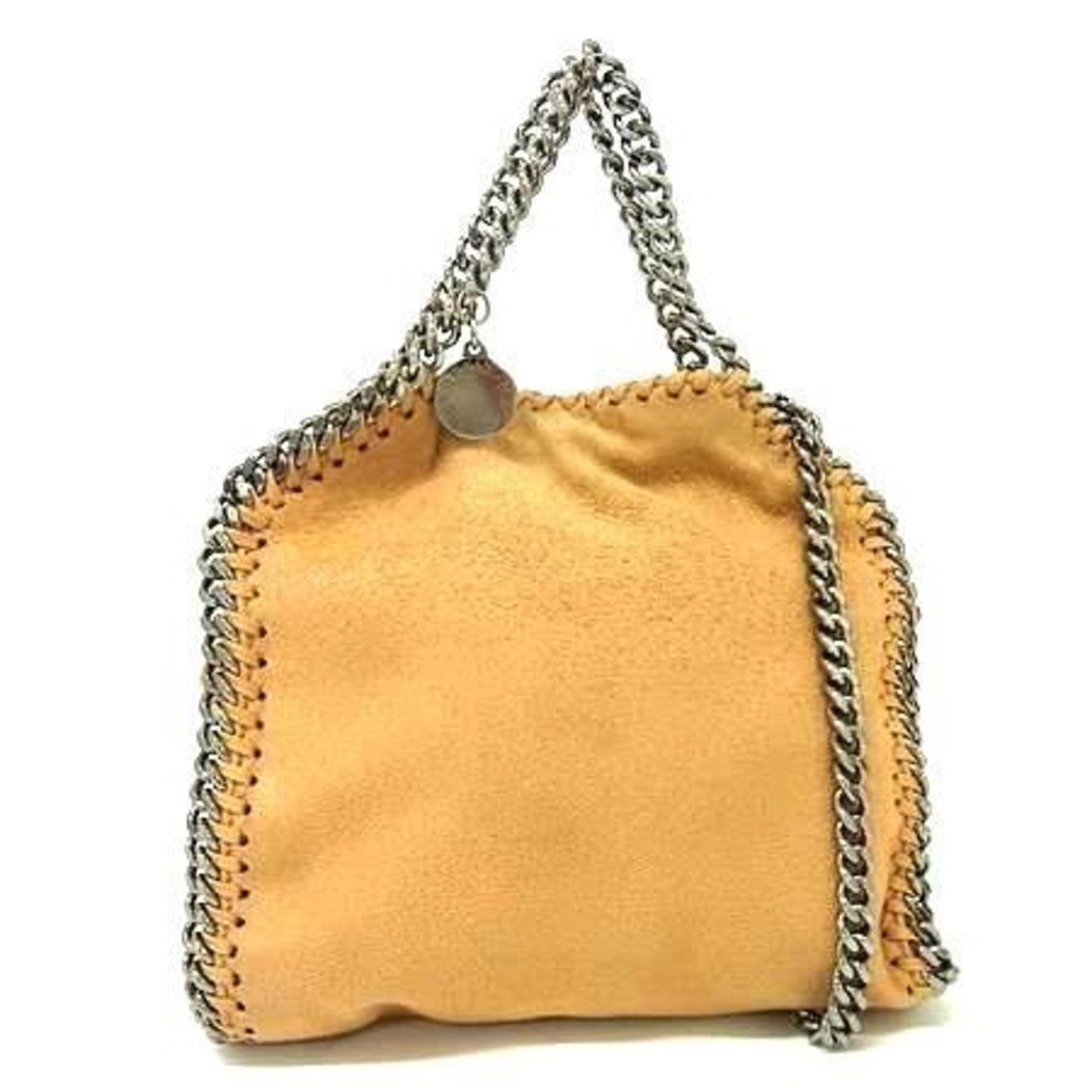 Stella McCartney STELLA McCARTNEY Falabella Tiny Tote Bag in Eco-Leather. Shoulder Bag.