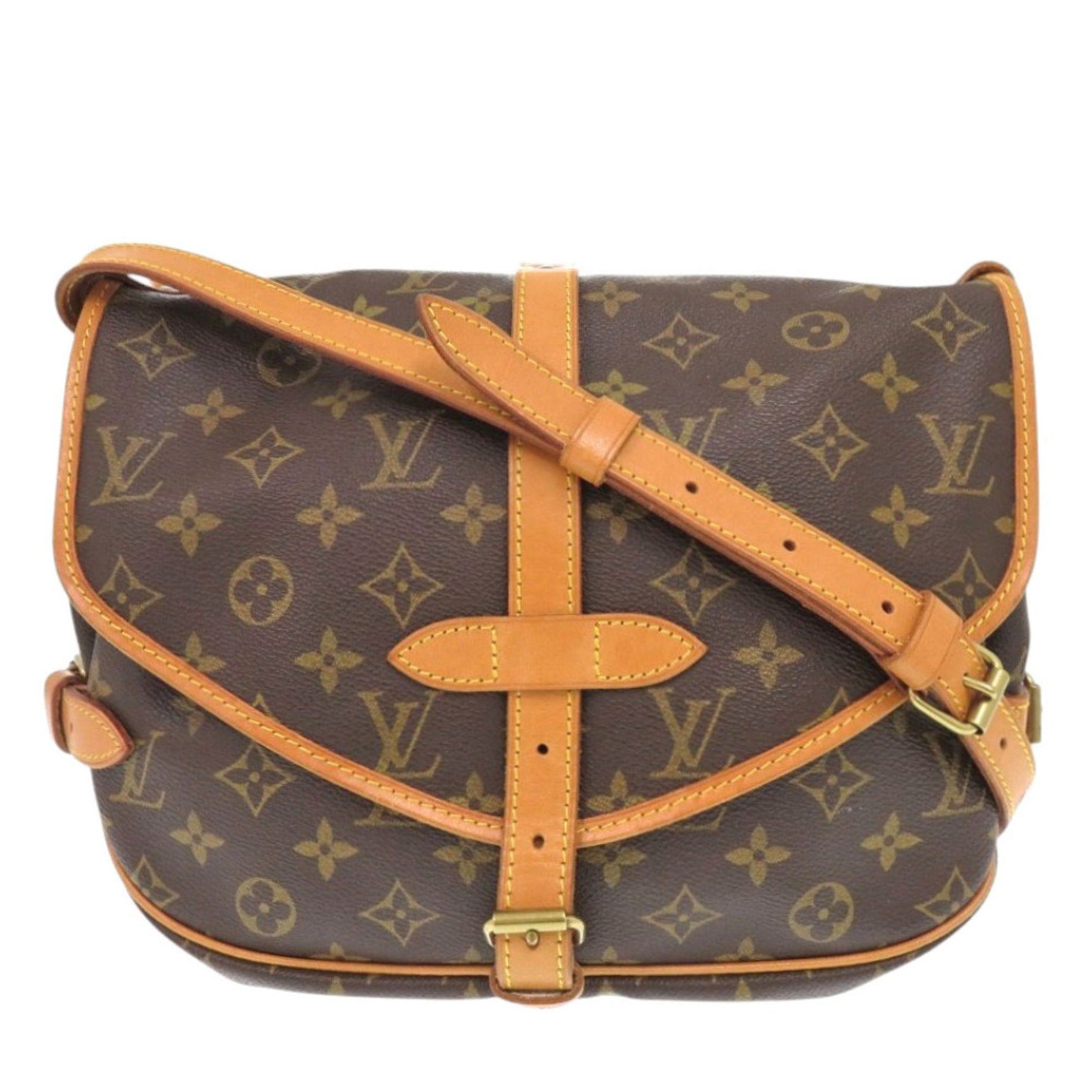 Louis Vuitton Saumur 30 Monogram Shoulder Bag LV 0504 LOUIS VUITTON