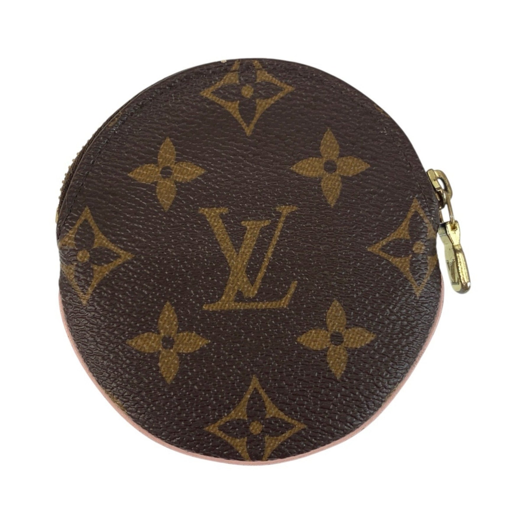 Louis Vuitton Monogram Portemonnay Long Vivienne Brown Yellow Gold Hardware Wallet/Coin Case Purse