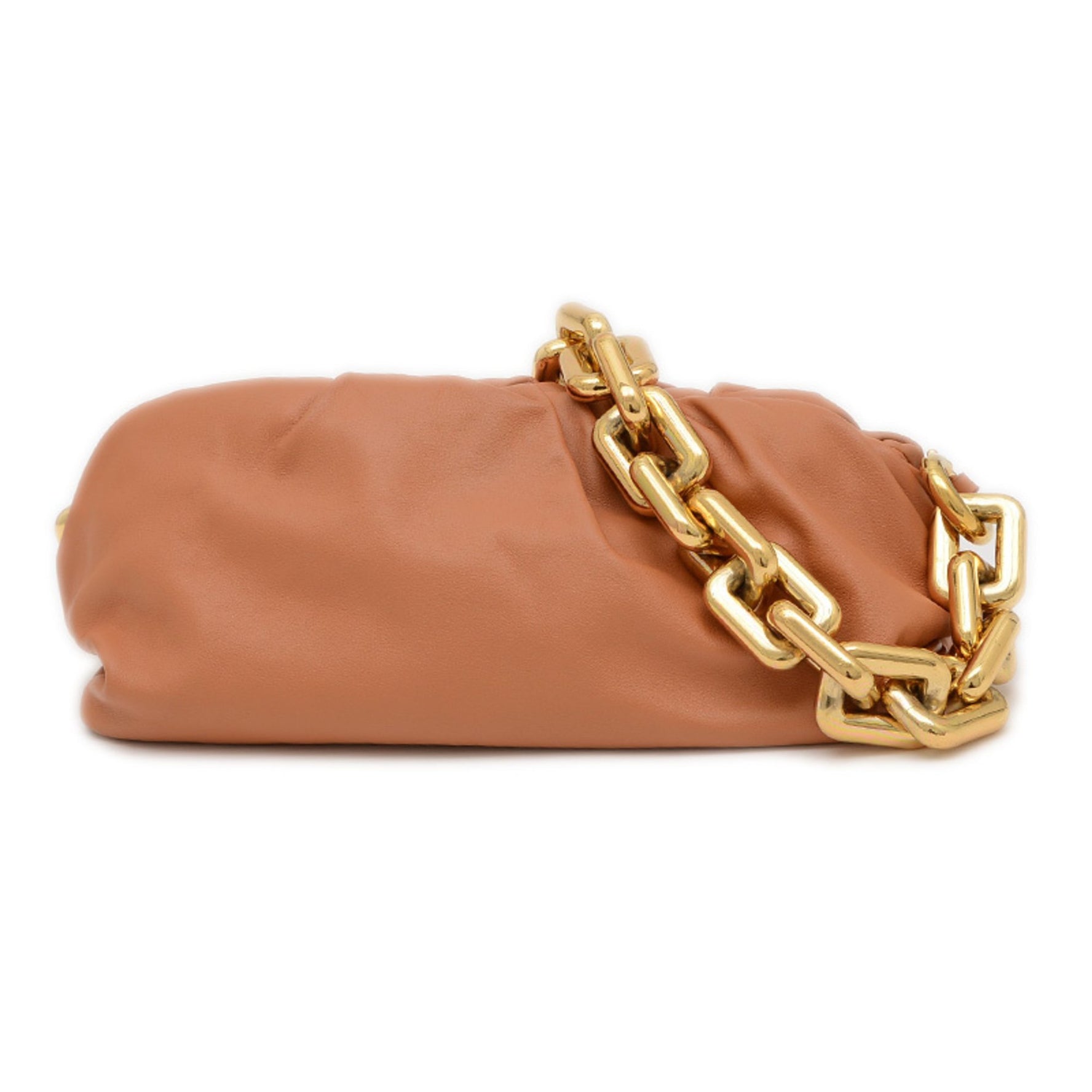 Bottega Veneta The Chain Pouch One-Shoulder Shoulder Bag in Calfskin