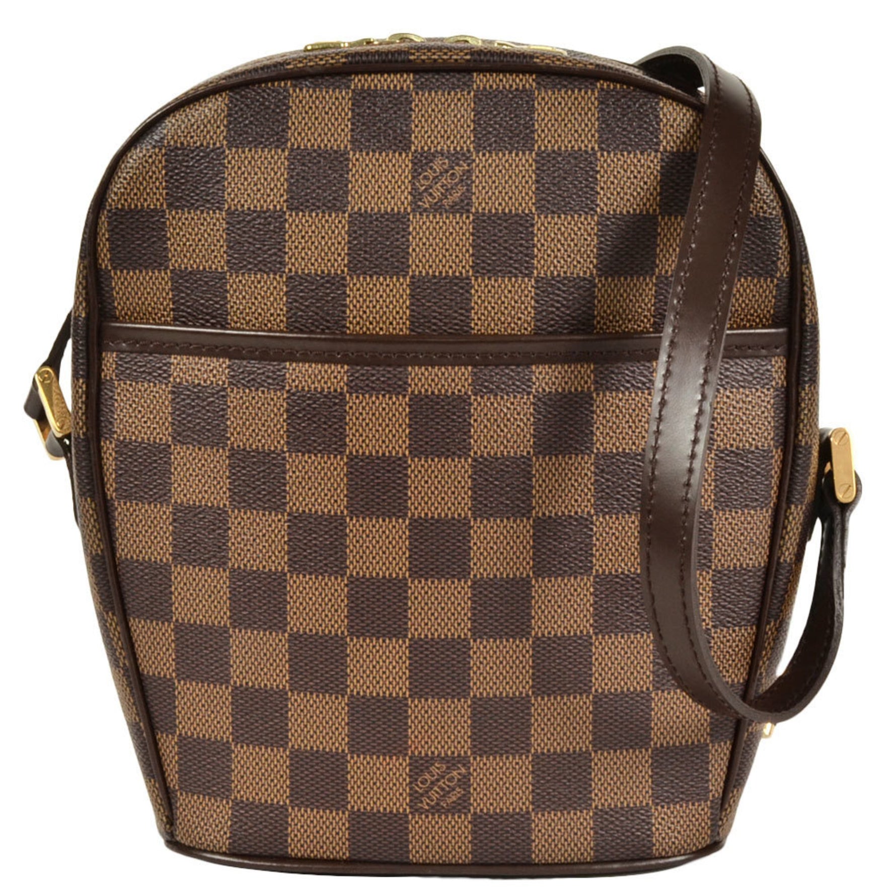 Louis Vuitton Ipanema PM Shoulder Bag Damier Ebene Brown