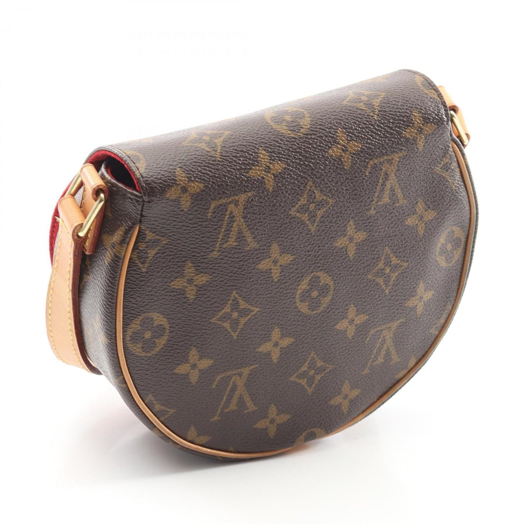 Louis Vuitton Tan Blanc Shoulder Bag, Coated Canvas and Leather, Monogram