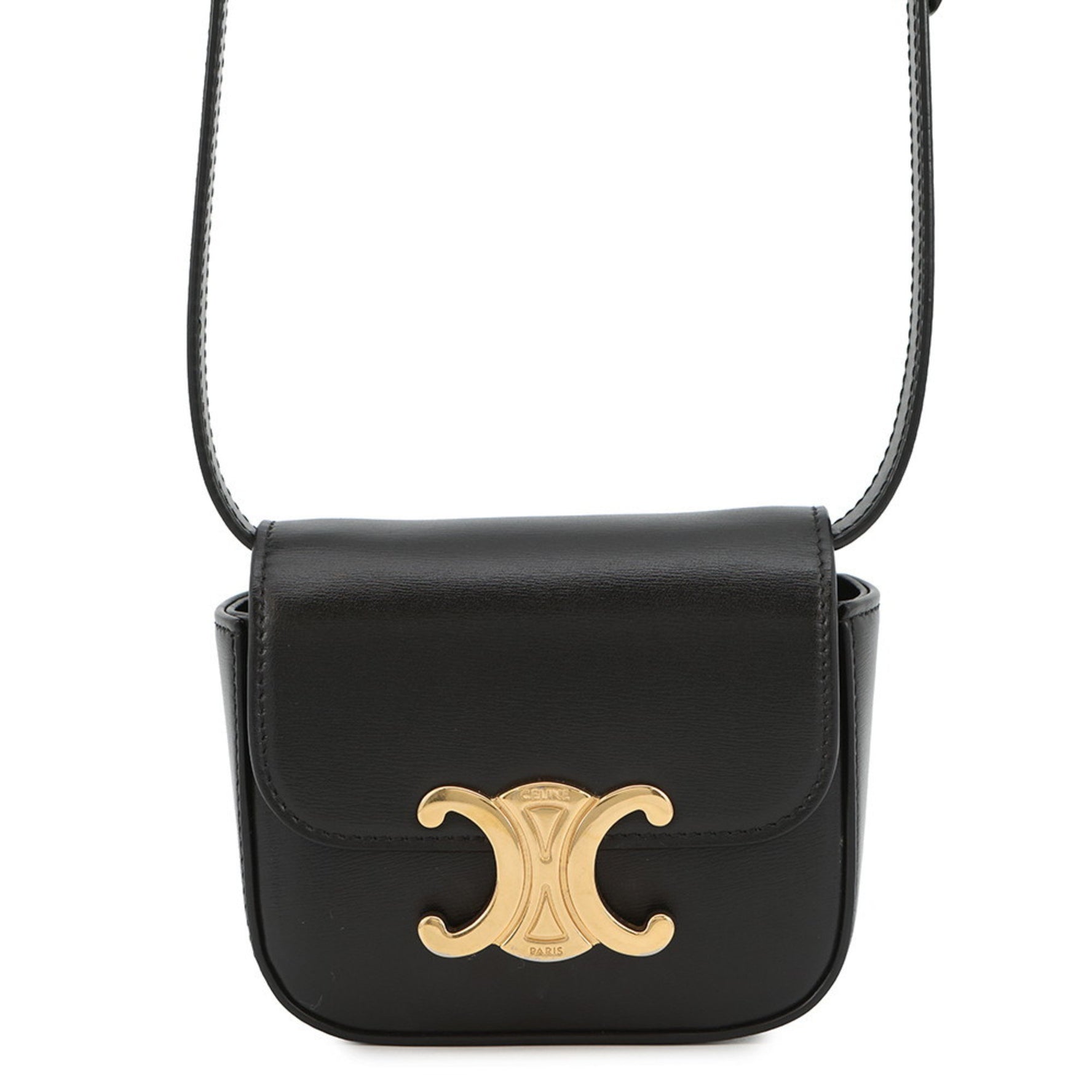 Celine Mini Claude Triomphe Shoulder Bag
