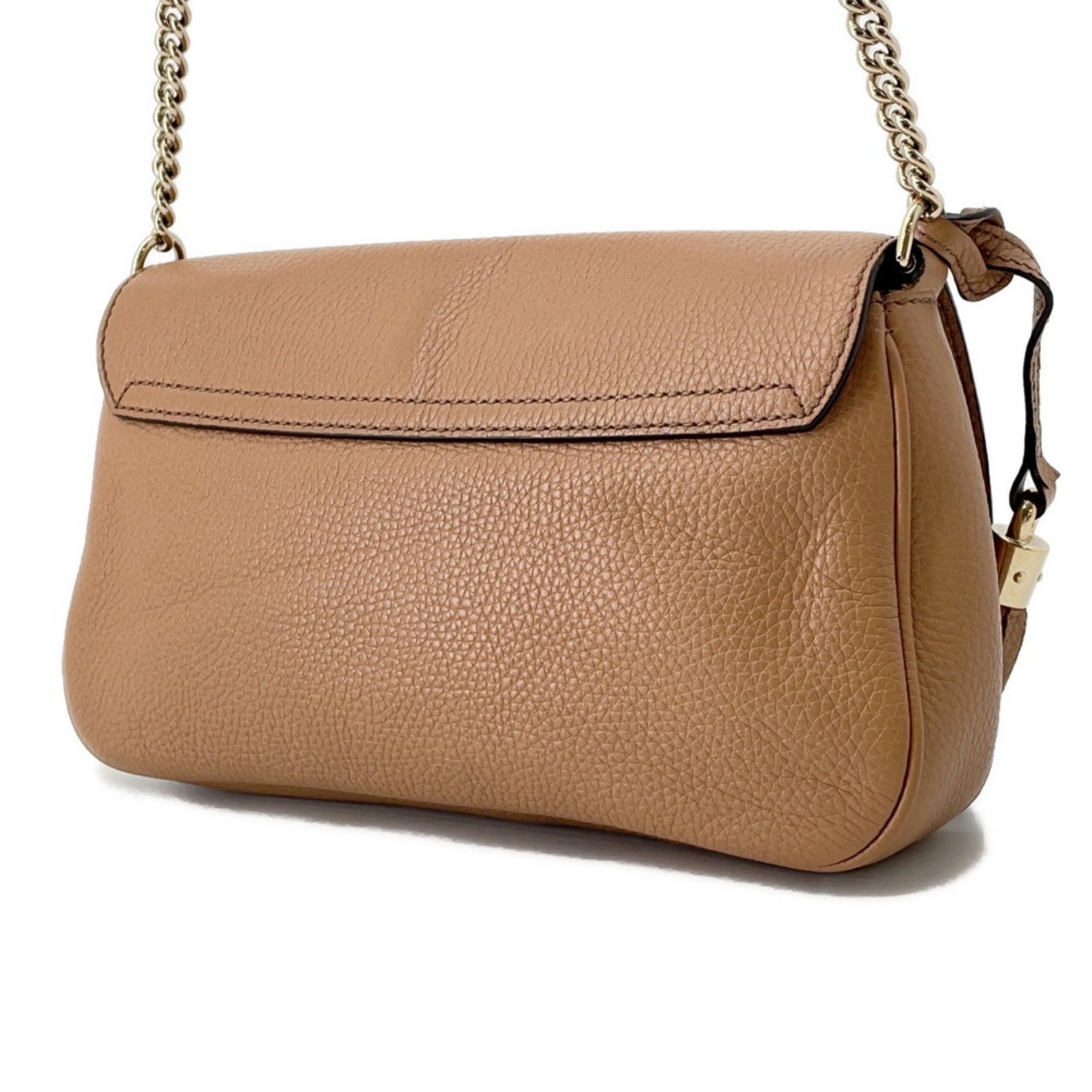 Gucci Chain Shoulder Bag Soho Leather Tassel