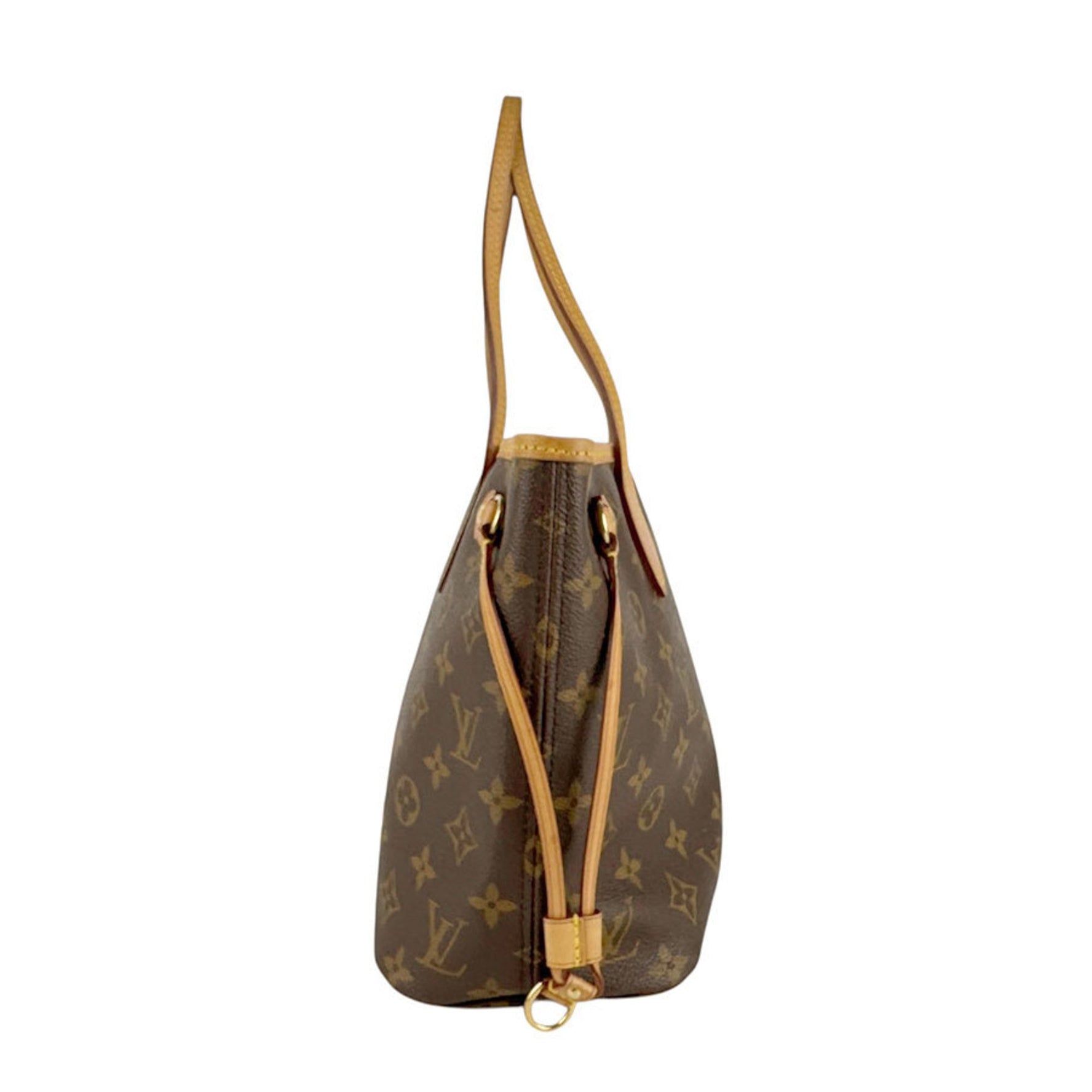 Louis Vuitton Neverfull PM Monogram Canvas Handbag, Brown, Women's, M40155 z6377
