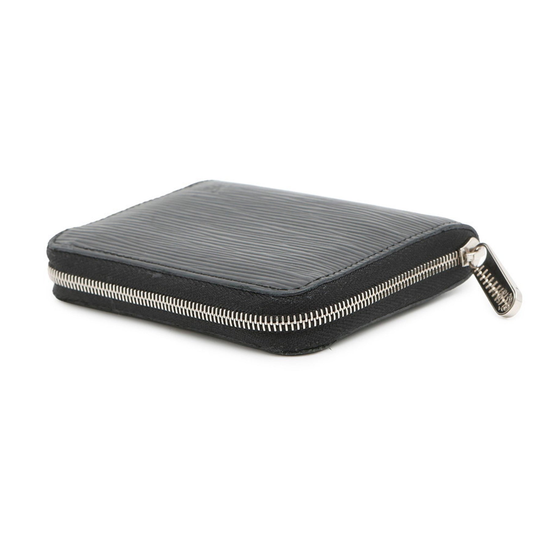 Louis Vuitton Wallet/Coin Case Epi Zippy Coin Purse Wallet Black