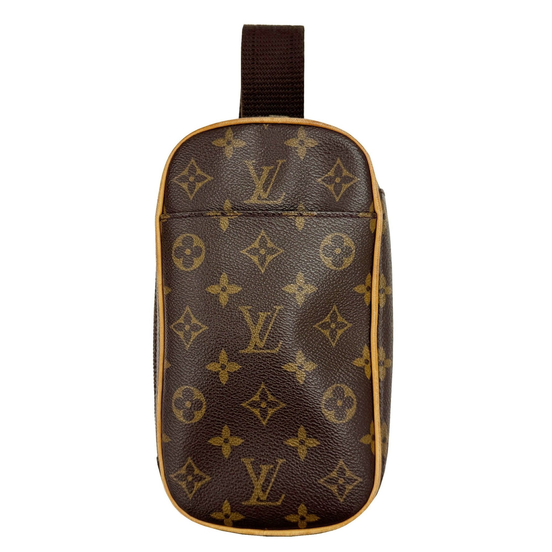 LOUIS VUITTON Monogram Pochette Ganju Body Bag Shoulder