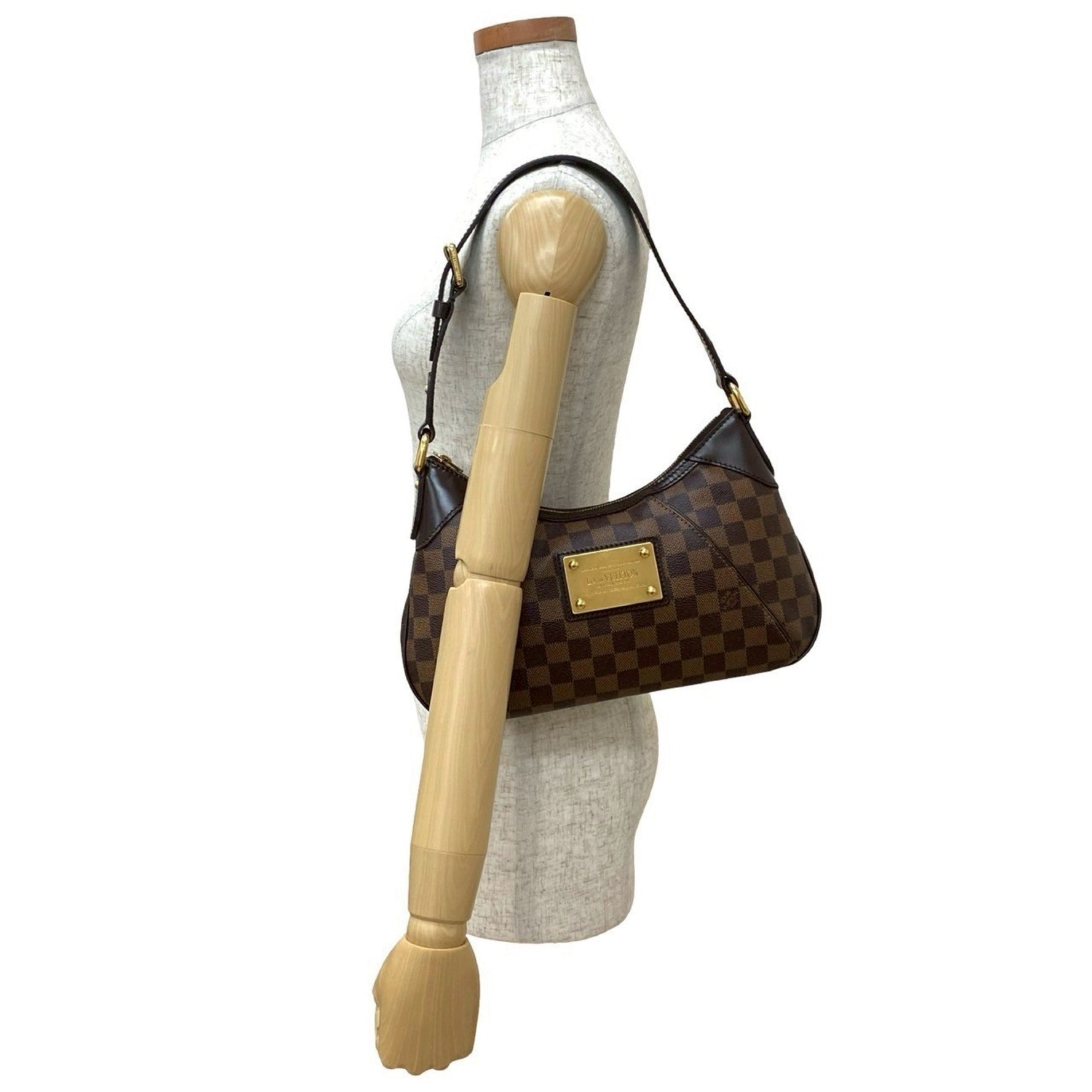 Louis Vuitton Damier Thames PM Leather One Semi Shoulder Bag/Handbag