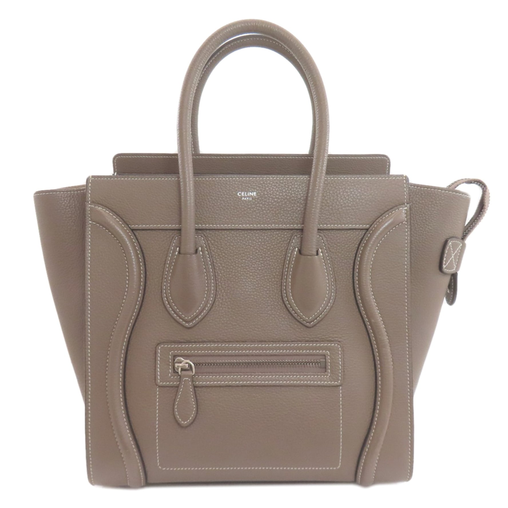 Celine Luggage Micro Handbag in Calfskin