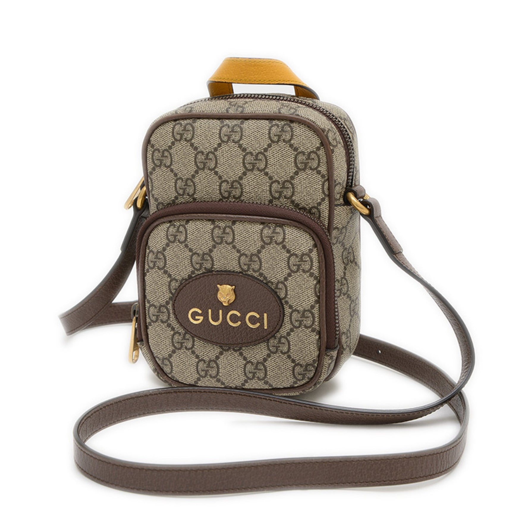 Gucci Neo Vintage GG Supreme Tiger Shoulder Bag