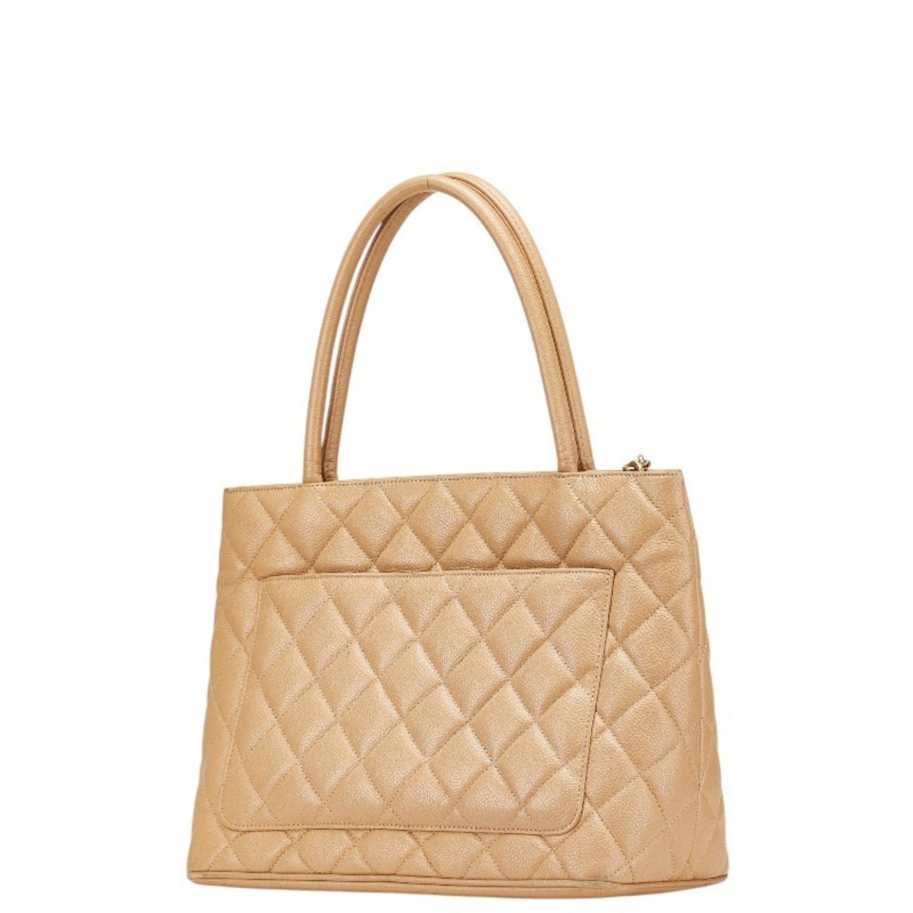 Chanel Coco Mark Matelasse Reissue Tote Bag in Caviar Skin