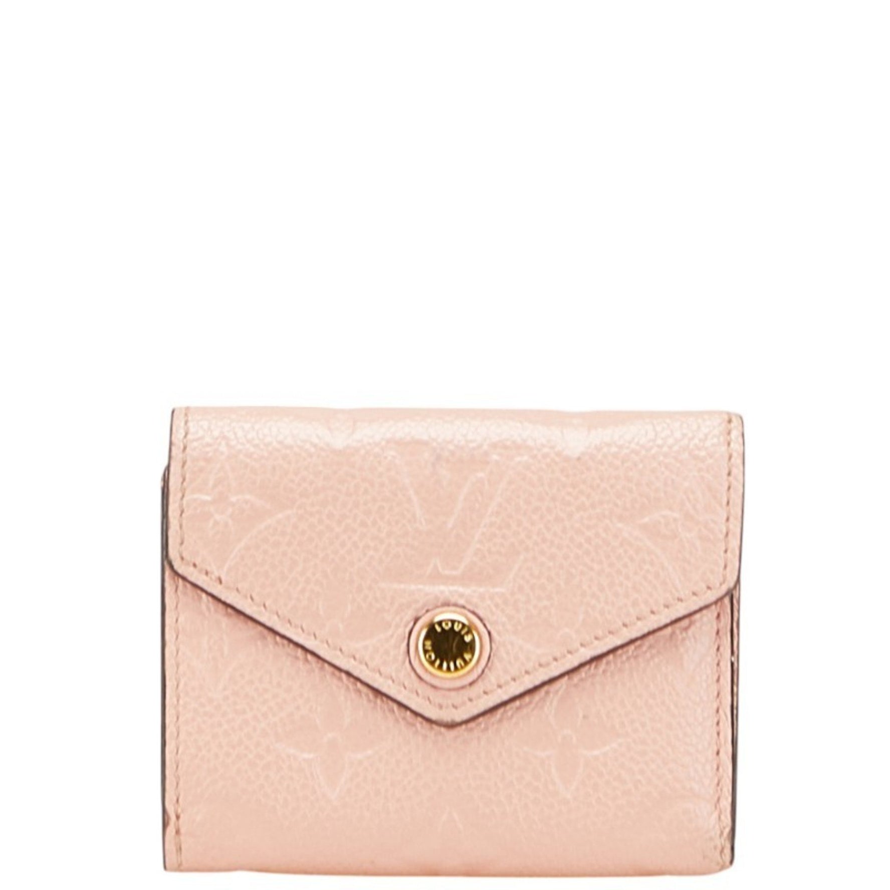 Louis Vuitton Empreinte Portefeuille Zoe Bifold Wallet Rose Poodle Pink Leather LOUIS VUITTON