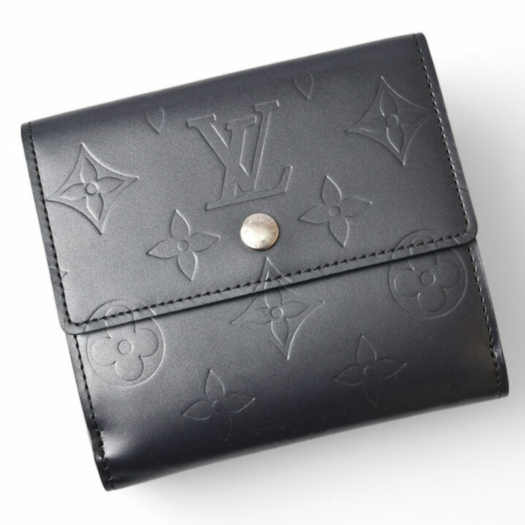 Louis Vuitton Wallet Bi-fold Folding Porto Monnaie Carte Credit Double