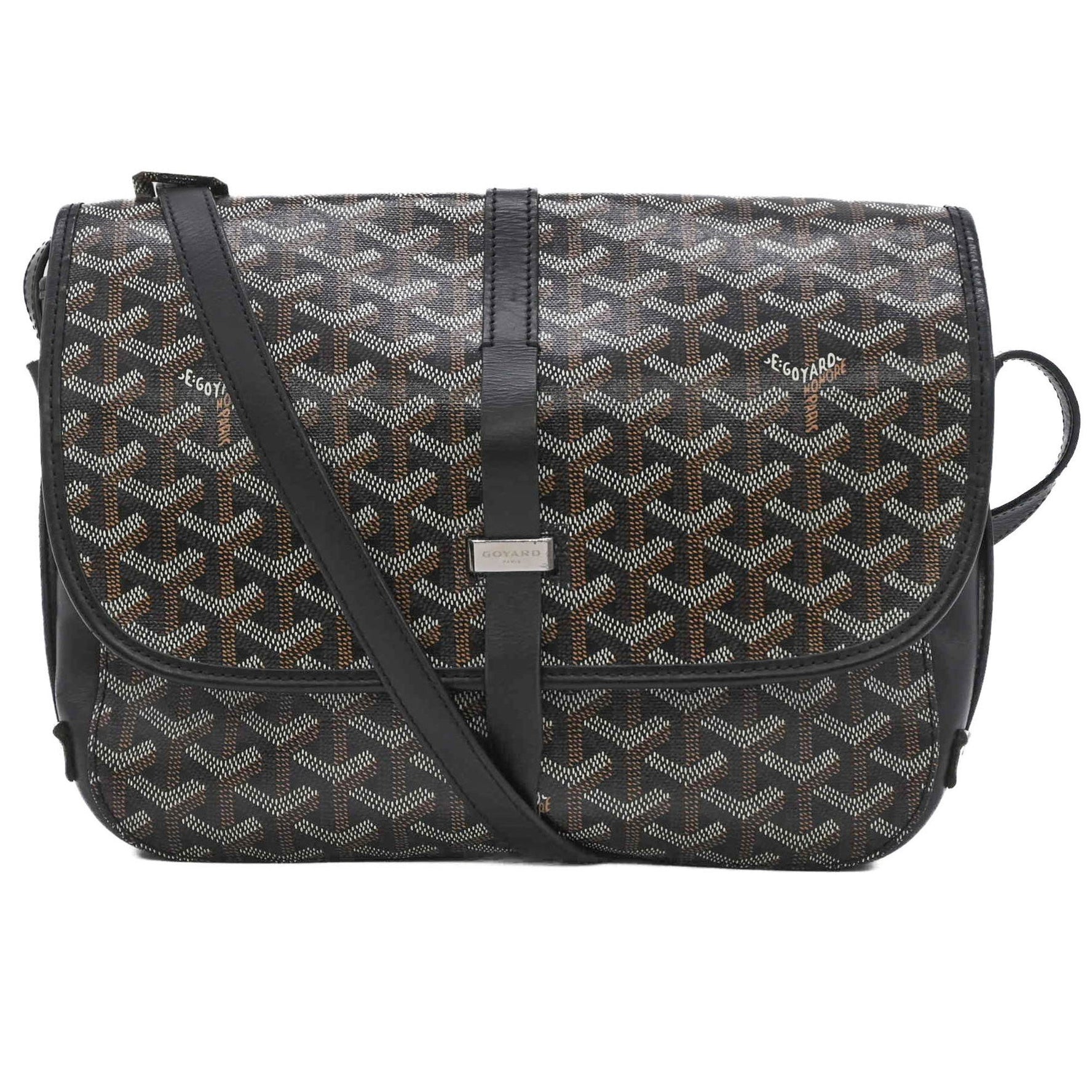 GOYARD Belvedere MM Shoulder Bag with Strap