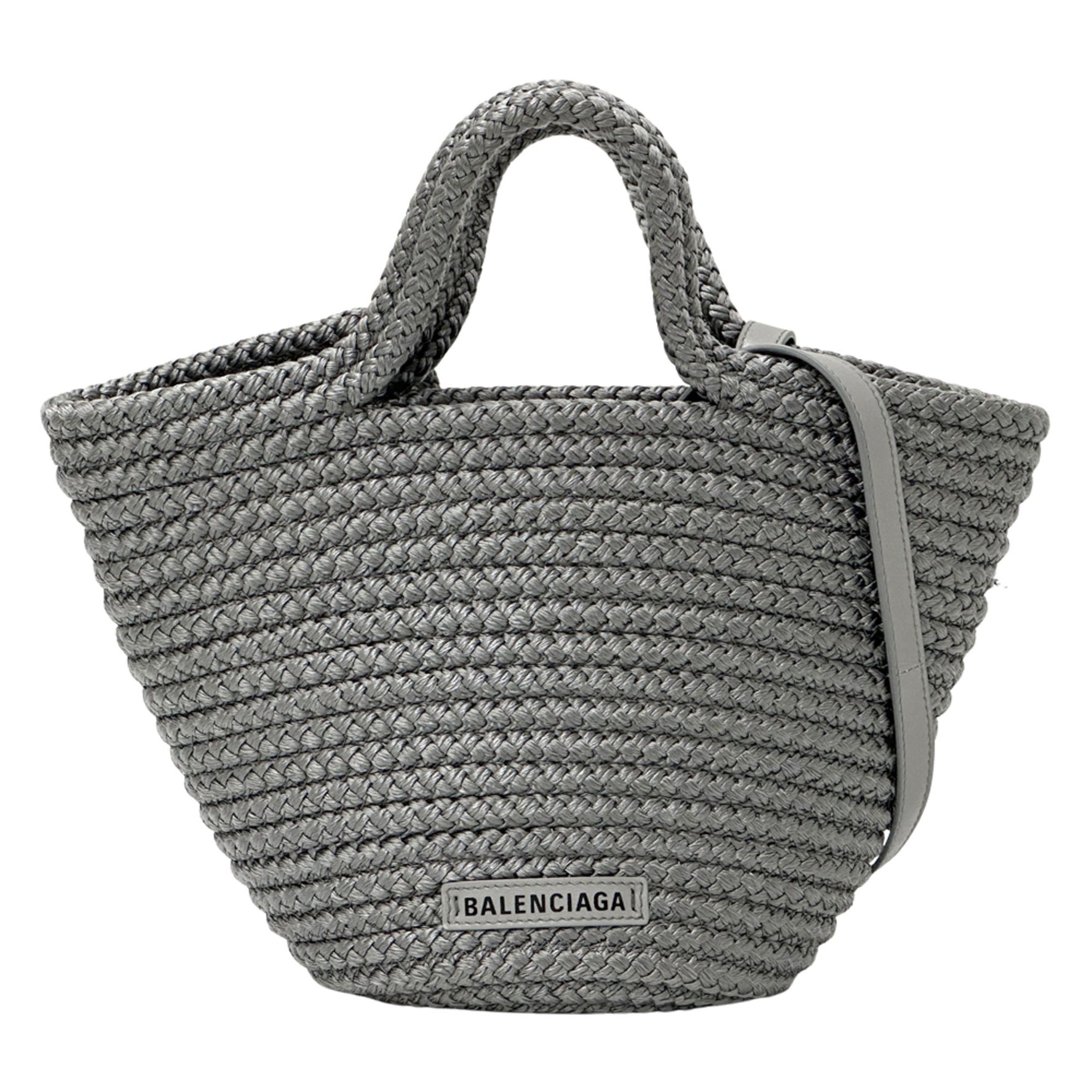 Balenciaga Ibiza Small Handbag/Shoulder Bag, Nylon, Basket Monochrome, Casual, Mode