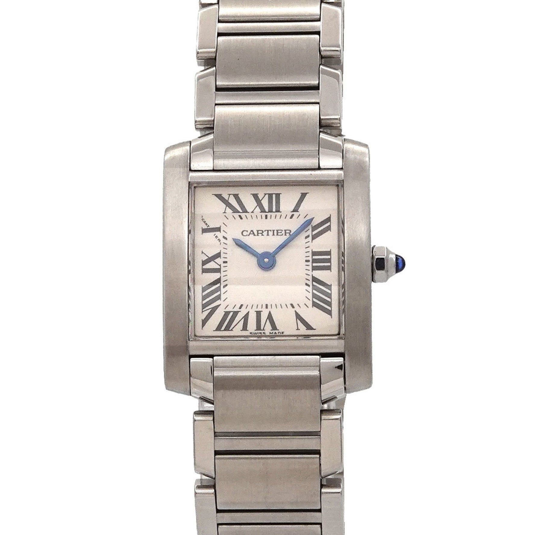 Cartier Tank Francaise SM Ivory Quartz Watch