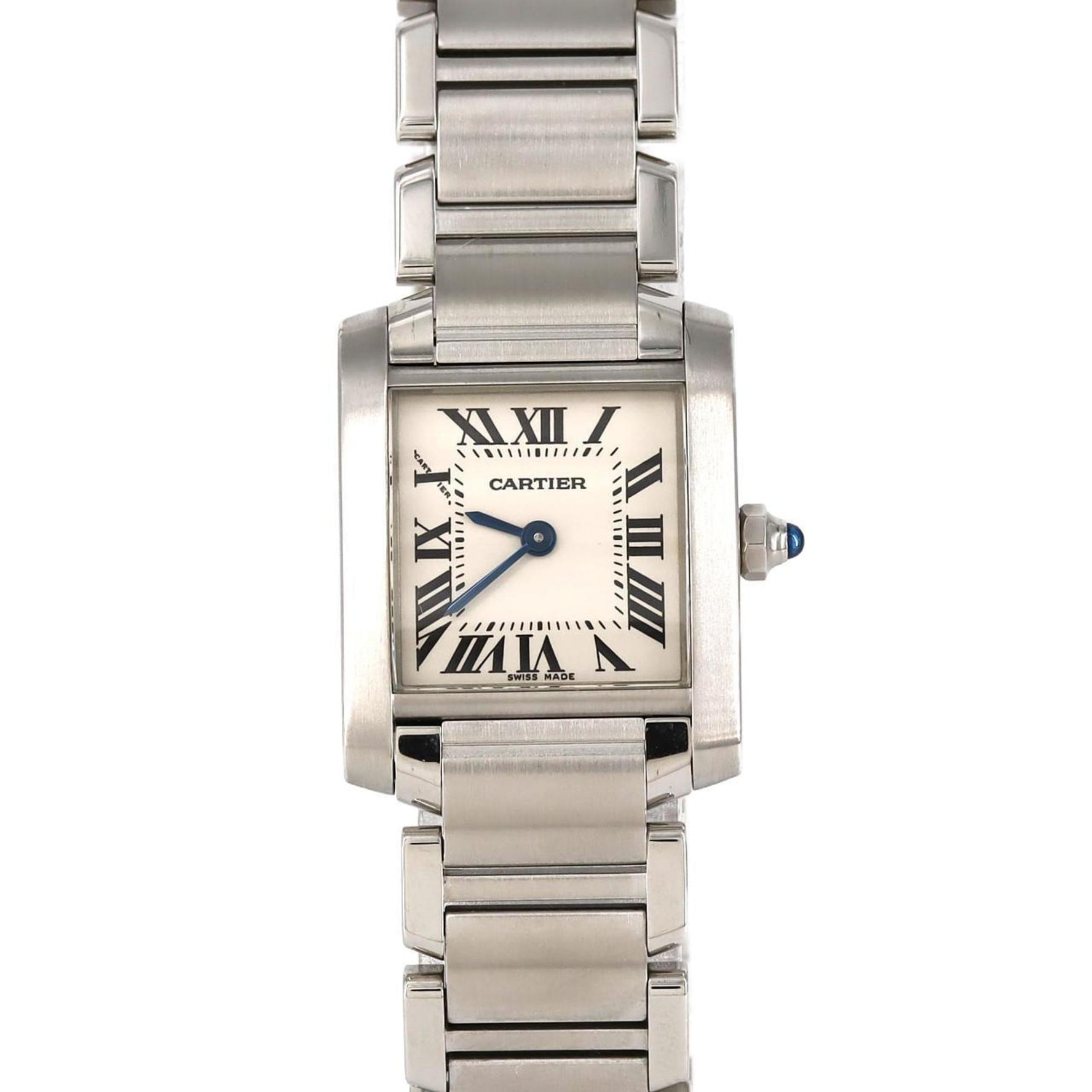 Cartier Tank Française SM Stainless Steel Quartz Watch
