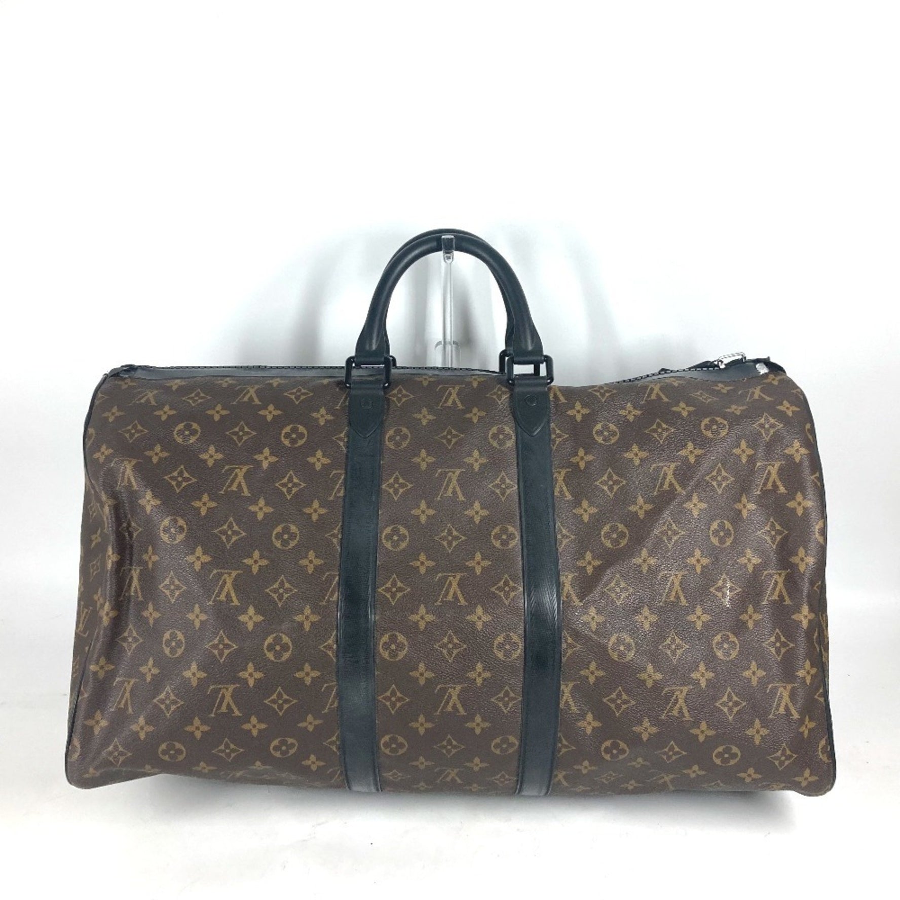 LOUIS VUITTON M41411 Monogram Watercolor Keepall Bandouliere 55 Bag Boston Canvas Men's Women's Brown