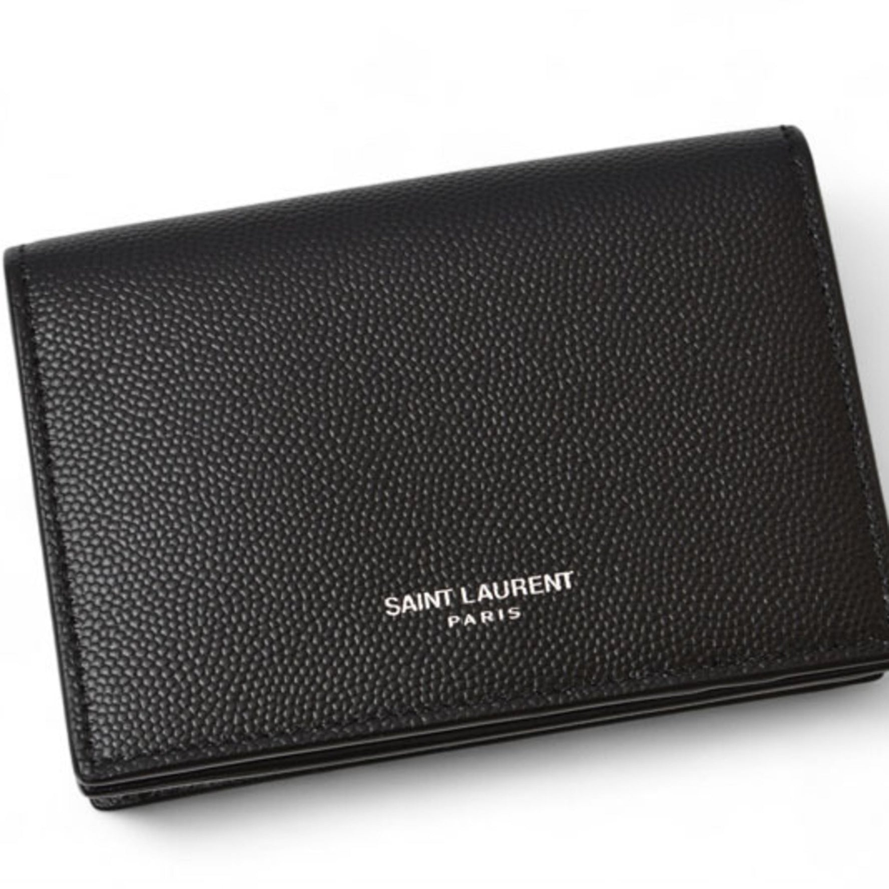 Saint Laurent Unused Coin Case Card SAINT LAURENT Holder Black