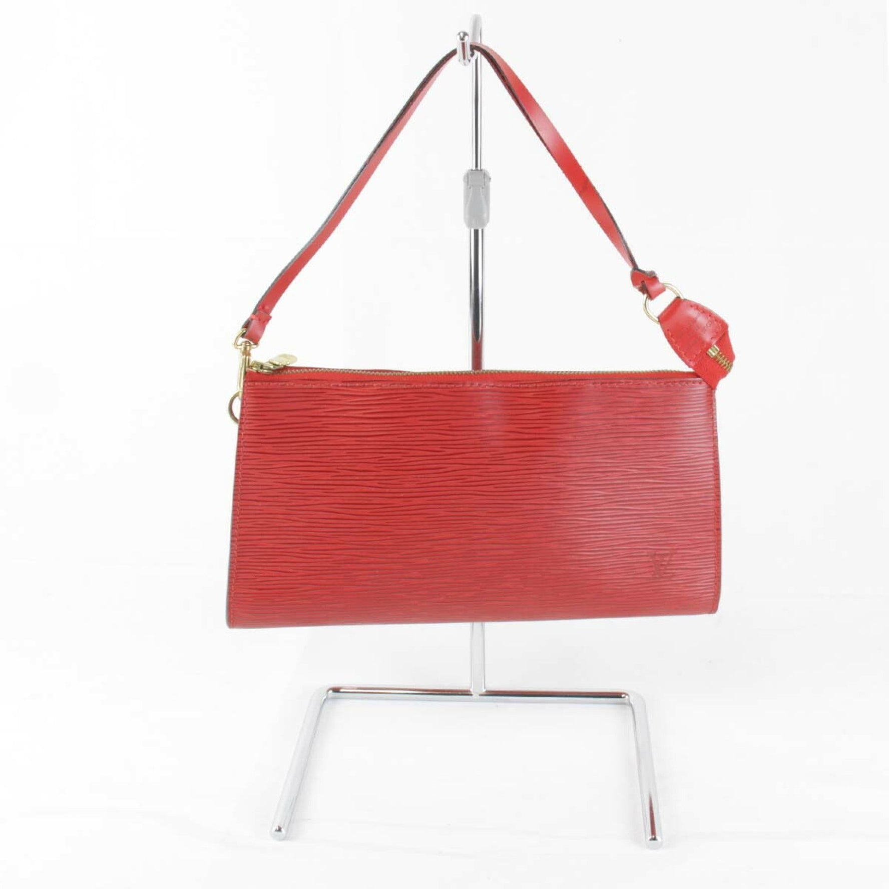 LOUIS VUITTON Louis Vuitton Pochette Accessoires M40776 Pouch Epi Leather Red Women's