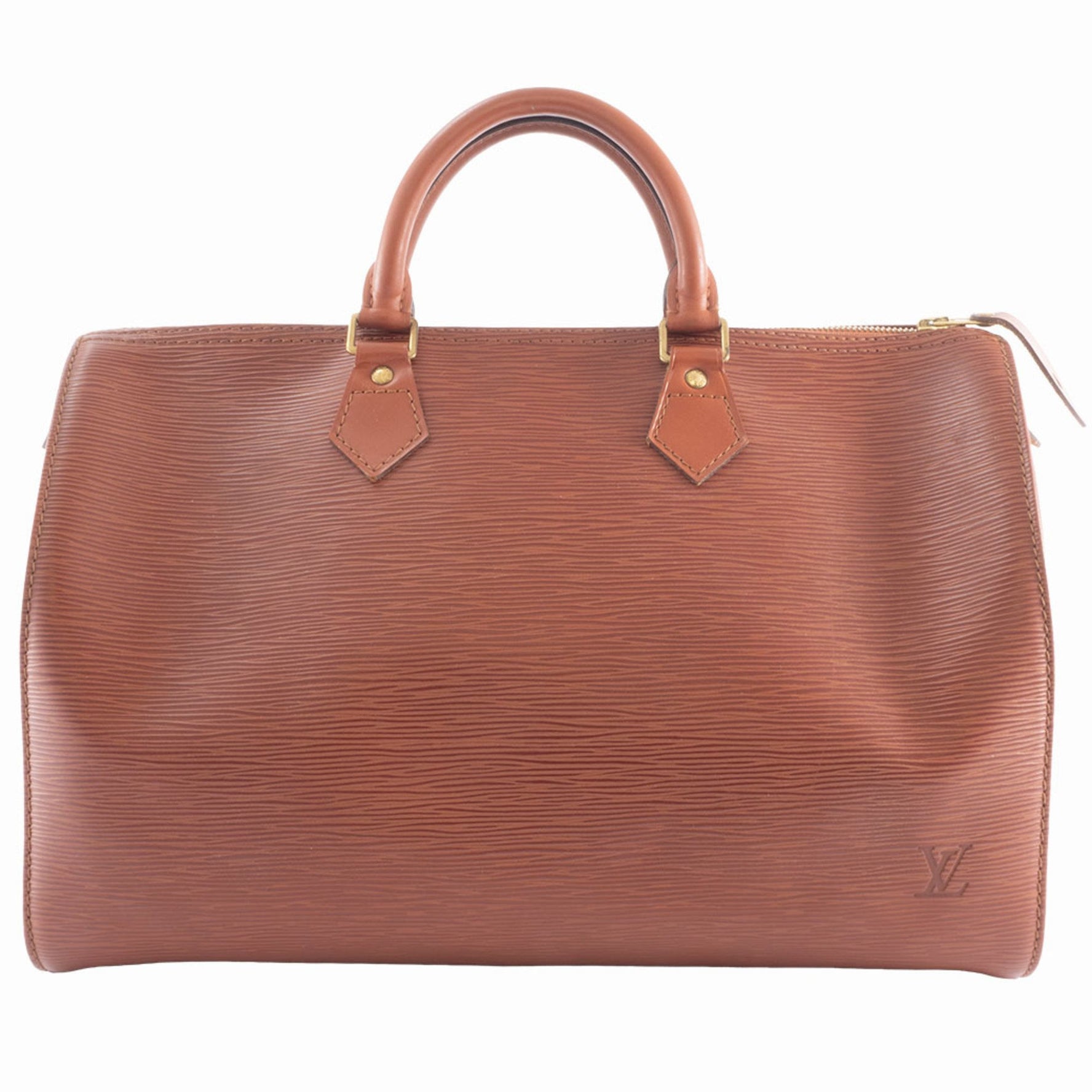 Louis Vuitton Speedy 35 Boston Bag Epi Leather Kenya Brown Women's Handbag LOUIS VUITTON