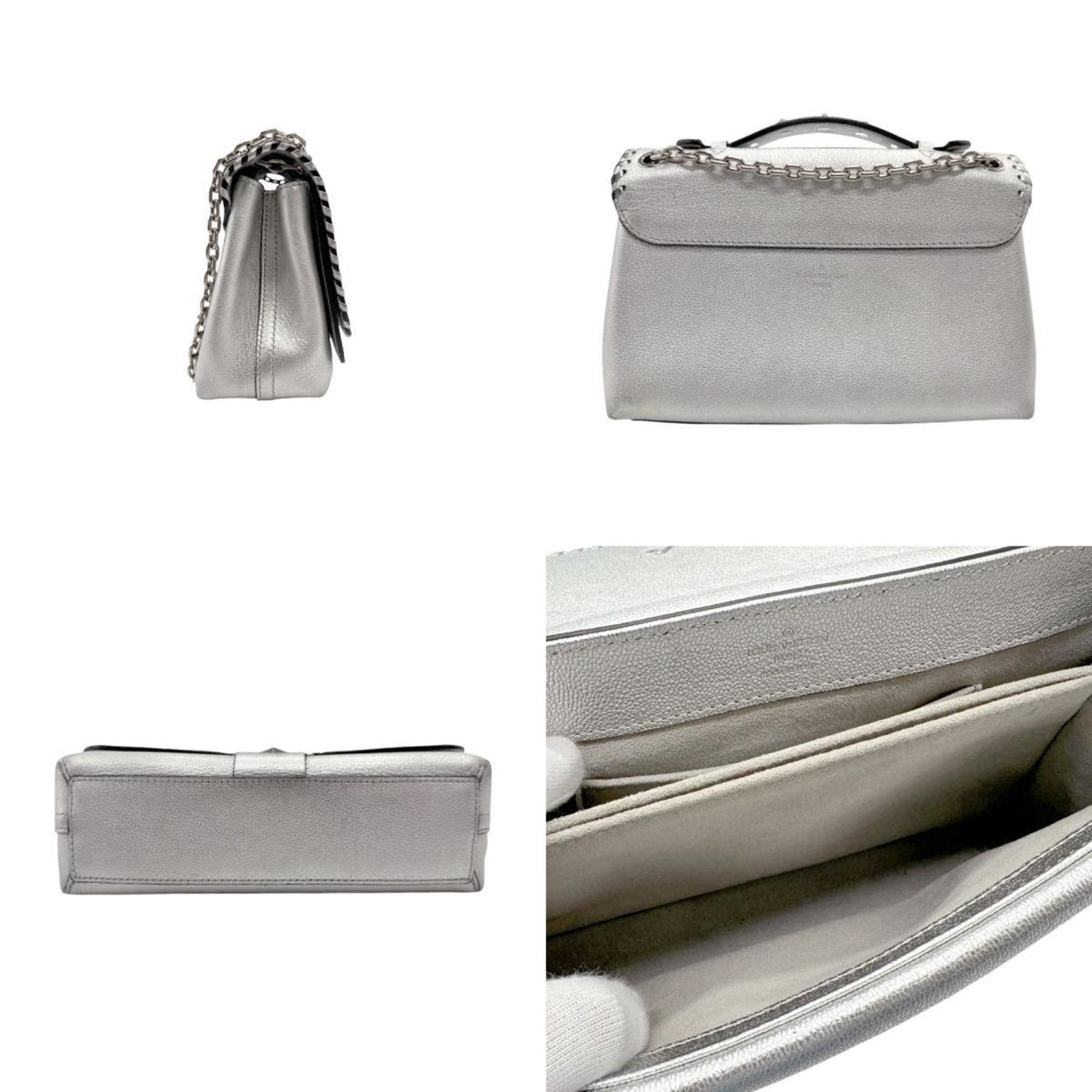 Louis Vuitton Handbag Shoulder Bag Valley Chain Leather