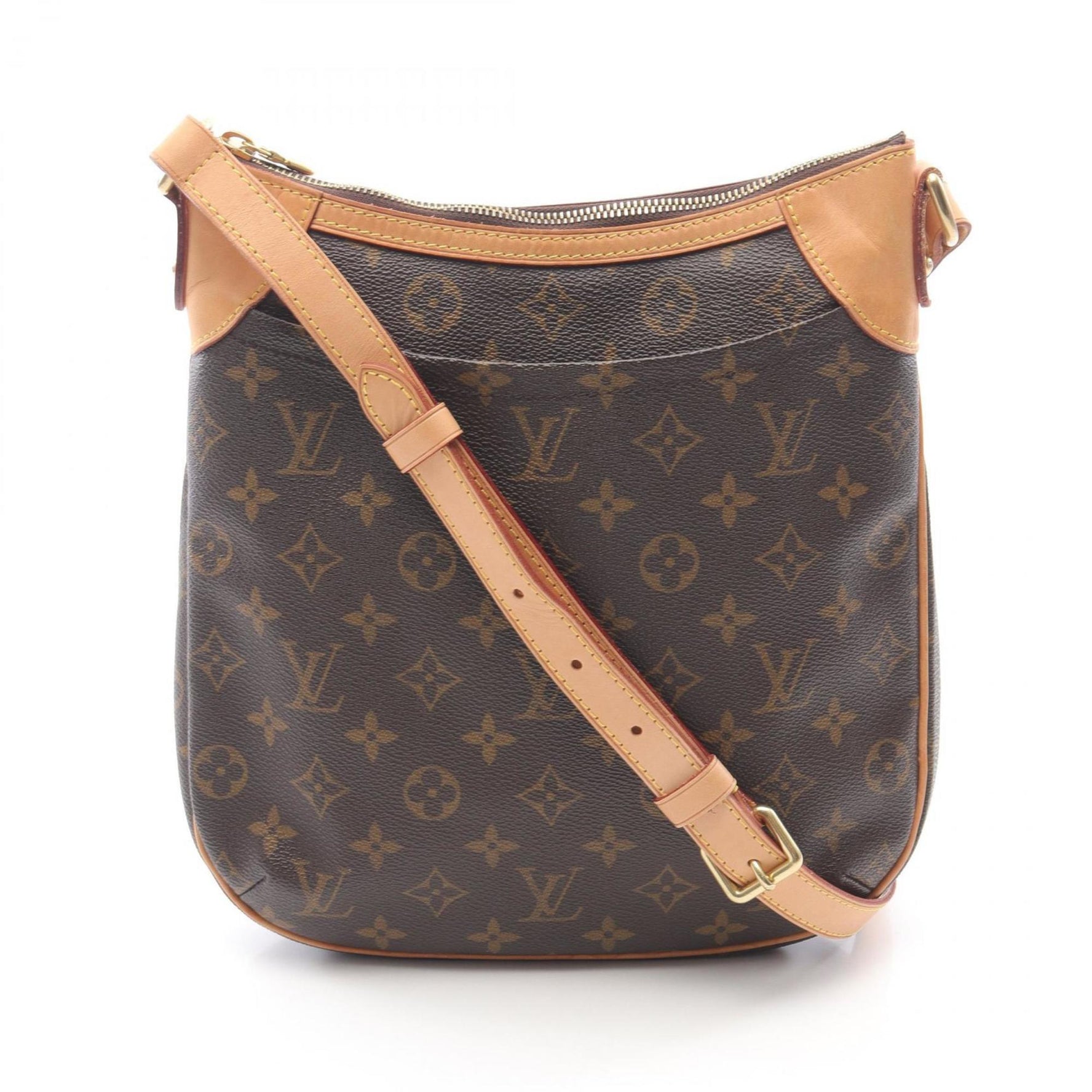 Louis Vuitton Odeon PM Shoulder Bag in Coated Canvas and Leather with Monogram Design