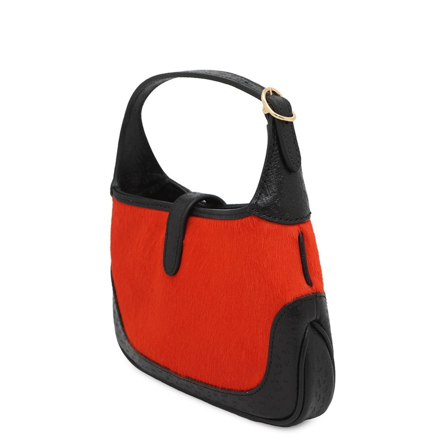 Gucci Jackie 1961 Mini Handbag in Pony Leather - Black